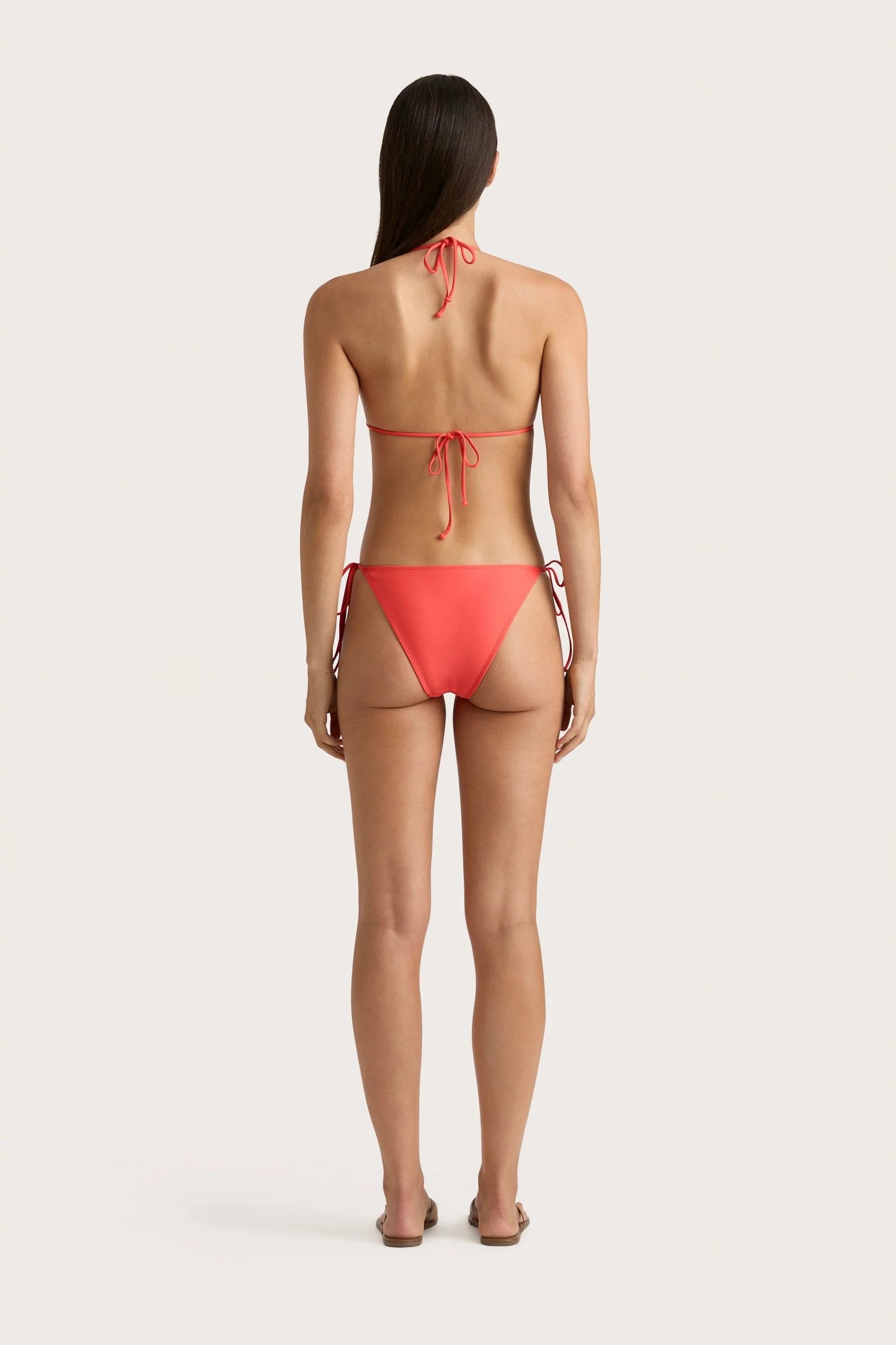 Leo Bikini Bottom Vermillion - Final Sale