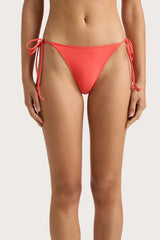 Leo Bikini Bottom Vermillion - Final Sale