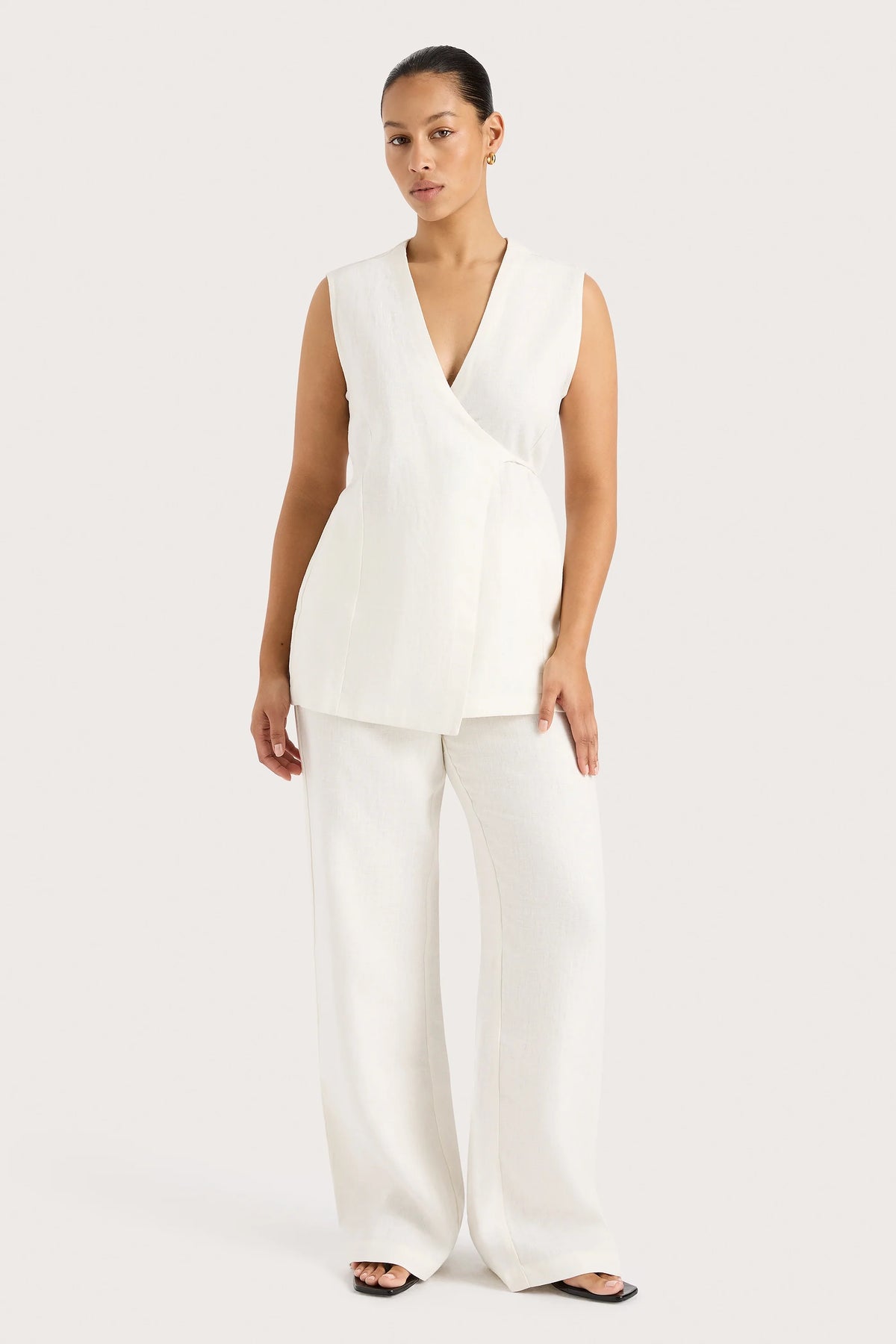 Lulea Pant White - Final Sale