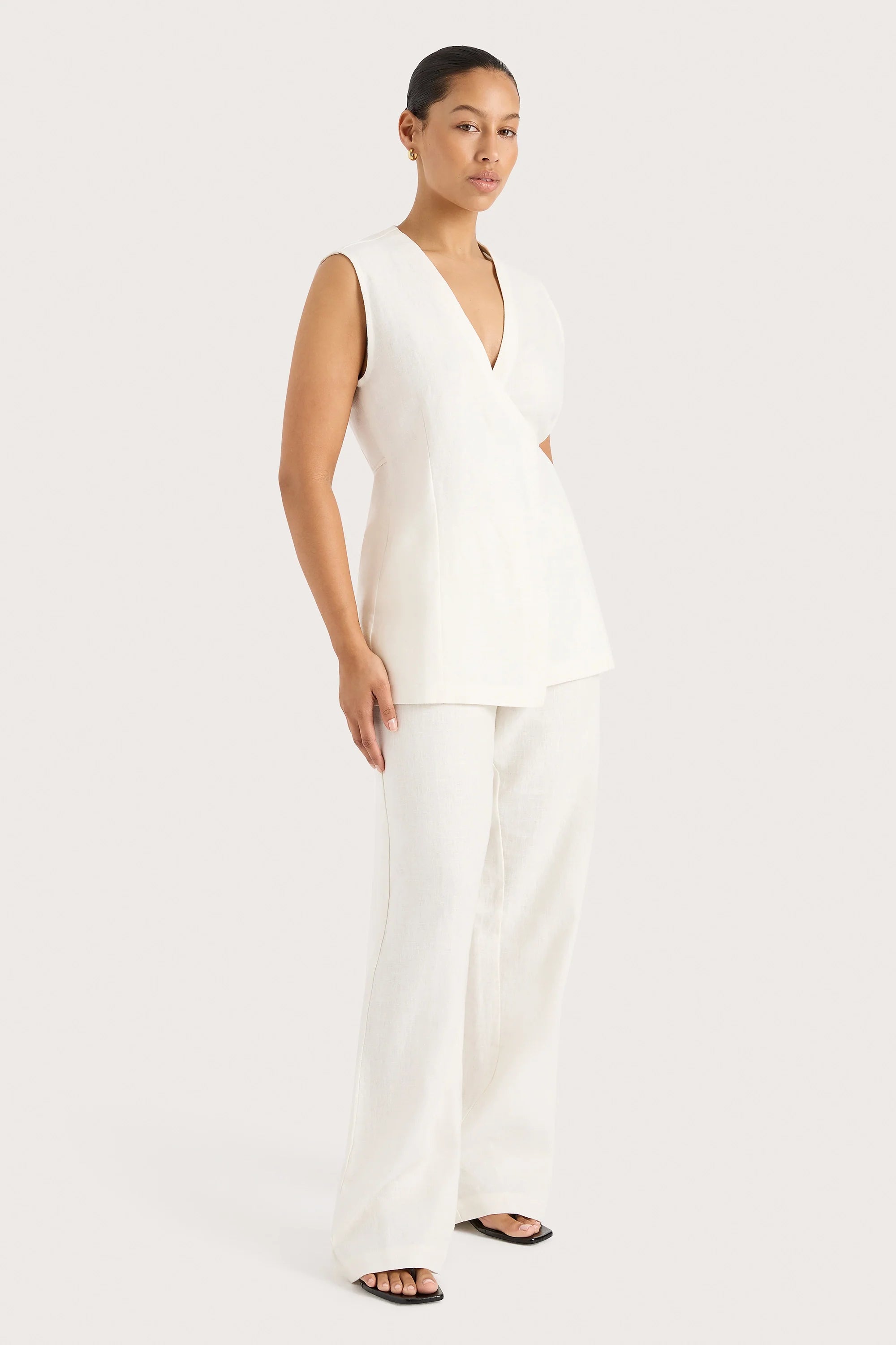Lulea Pant White - Final Sale
