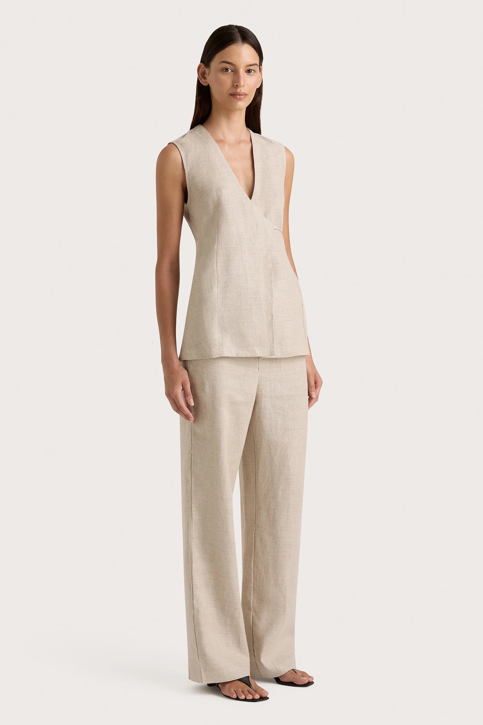 Sanne Pant Oatmeal - Final Sale