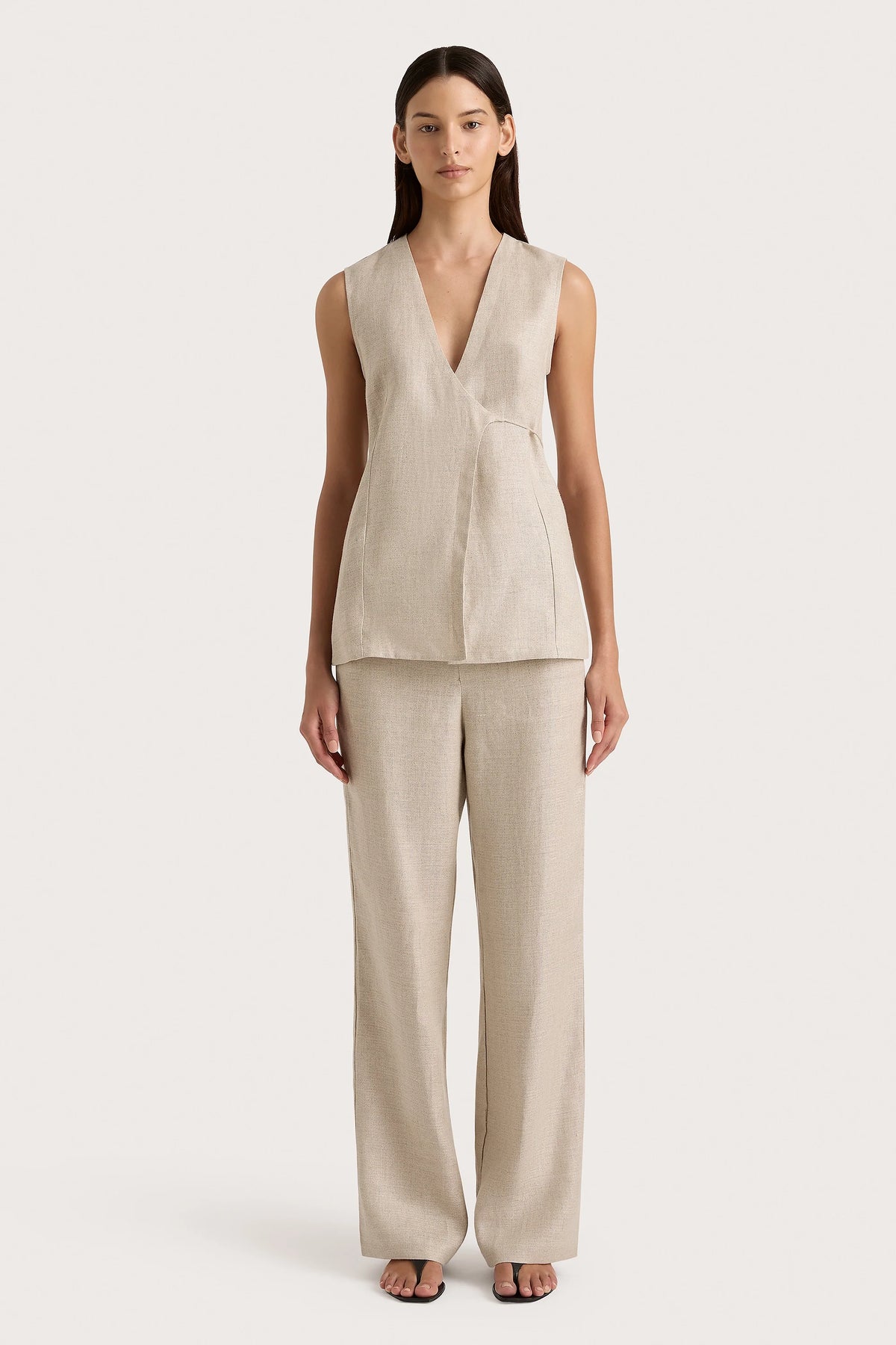 Sanne Pant Oatmeal - Final Sale