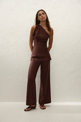 Syna Pant Carob - Final Sale