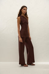 Syna Pant Carob - Final Sale