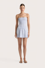 Geriba Mini Dress Leilani Mid Blue - Final Sale