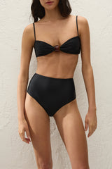 Afonso Bikini Bottom Black - Final Sale
