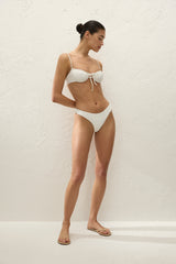 Halo Bikini Top Broderie Anglaise