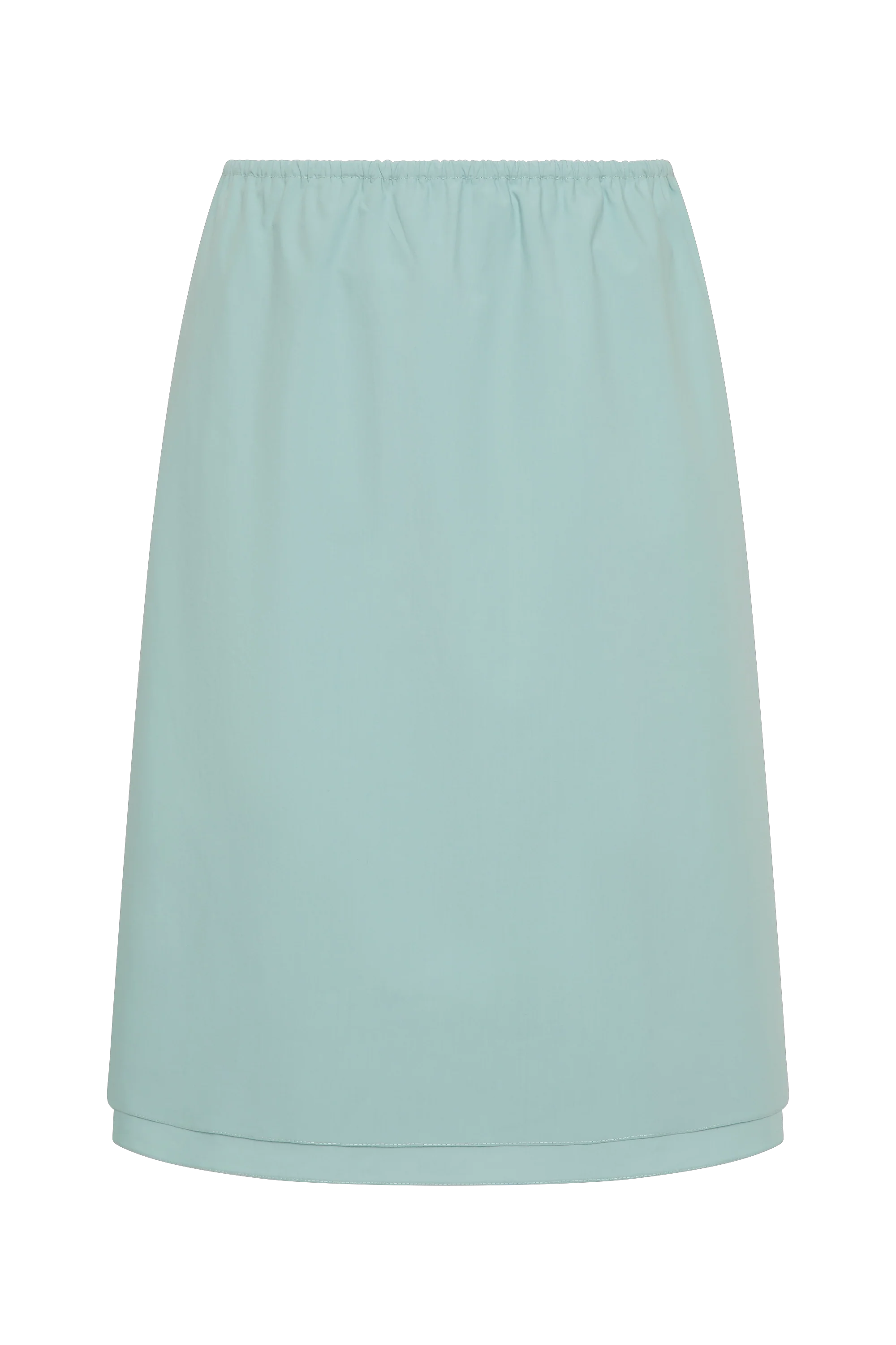 The Knee Skirt Teal
