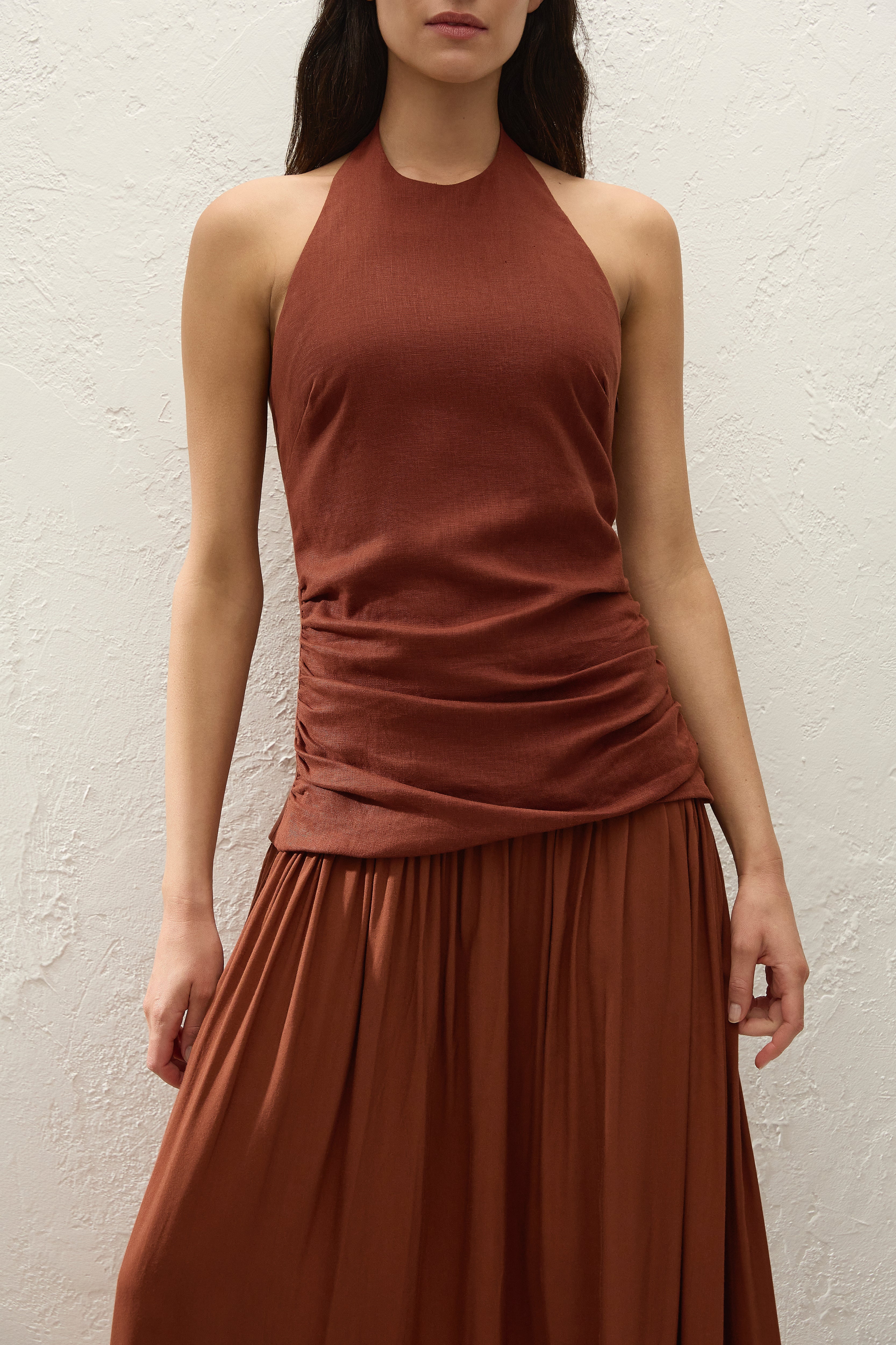Tali Maxi Dress Terracotta