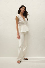Hedda Top White - Final Sale