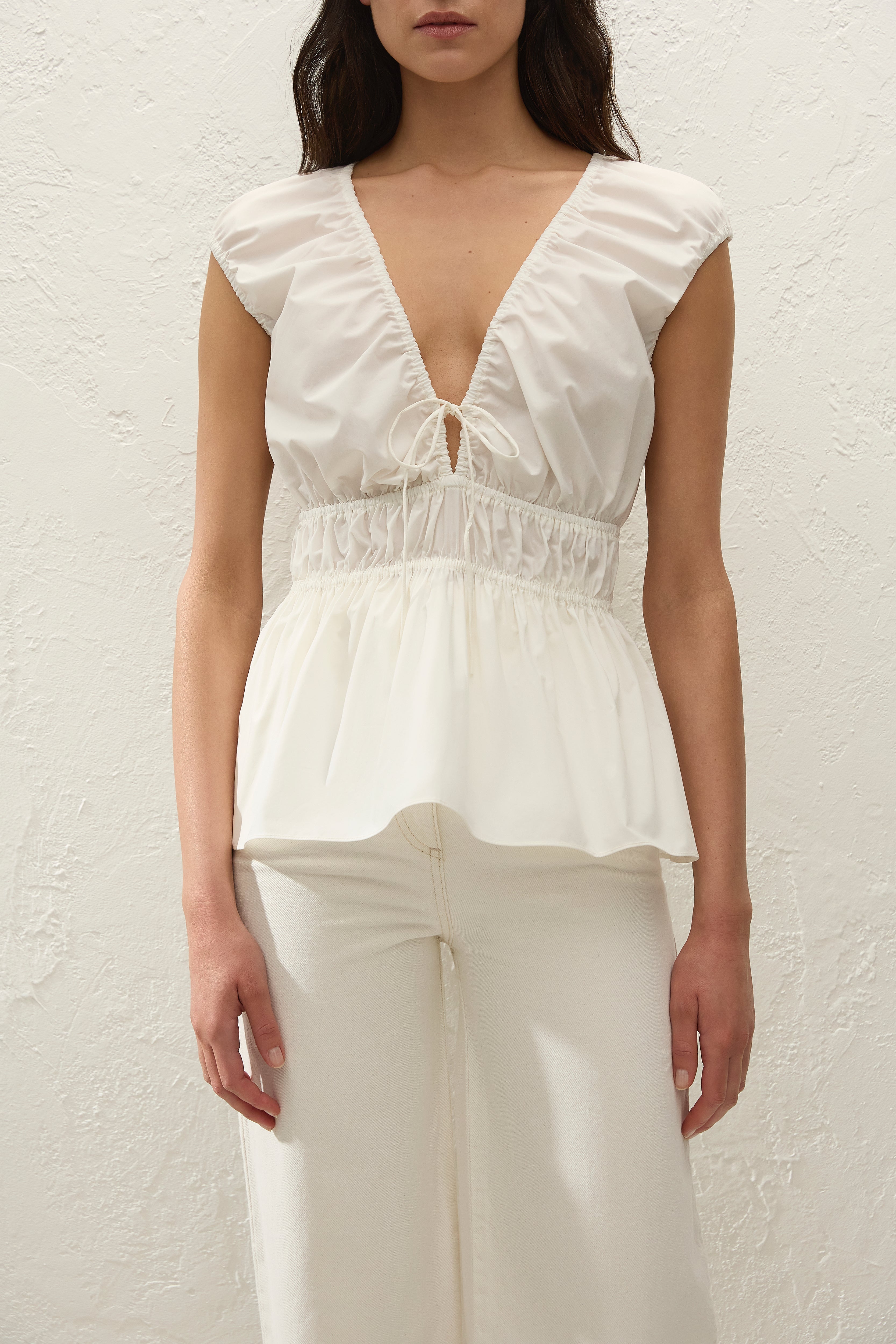 Hedda Top White - Final Sale