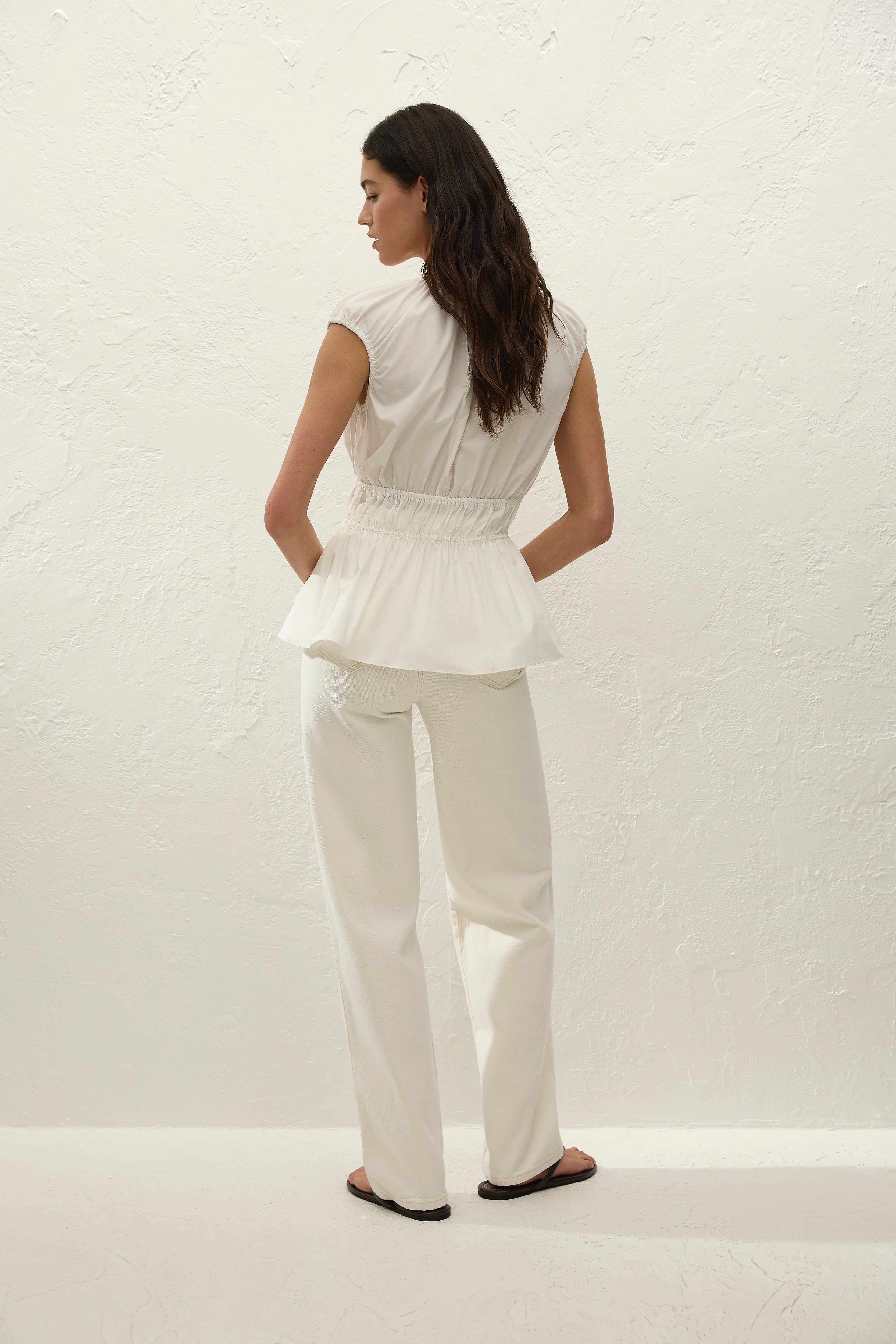 Hedda Top White - Final Sale