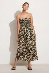 Contessa Midi Dress La Cateau Print - Final Sale