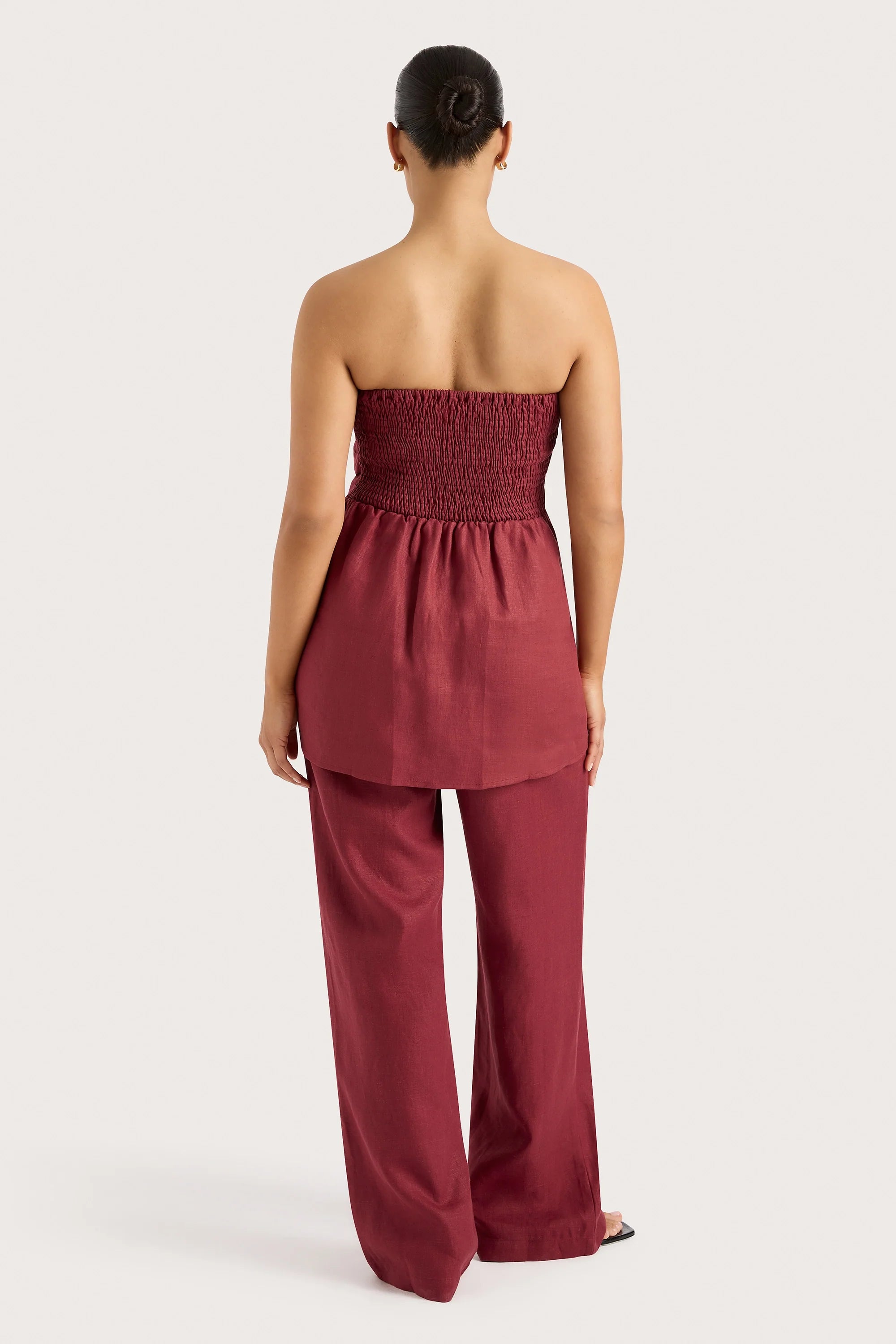 Boe Tunic Top Wine - Final Sale