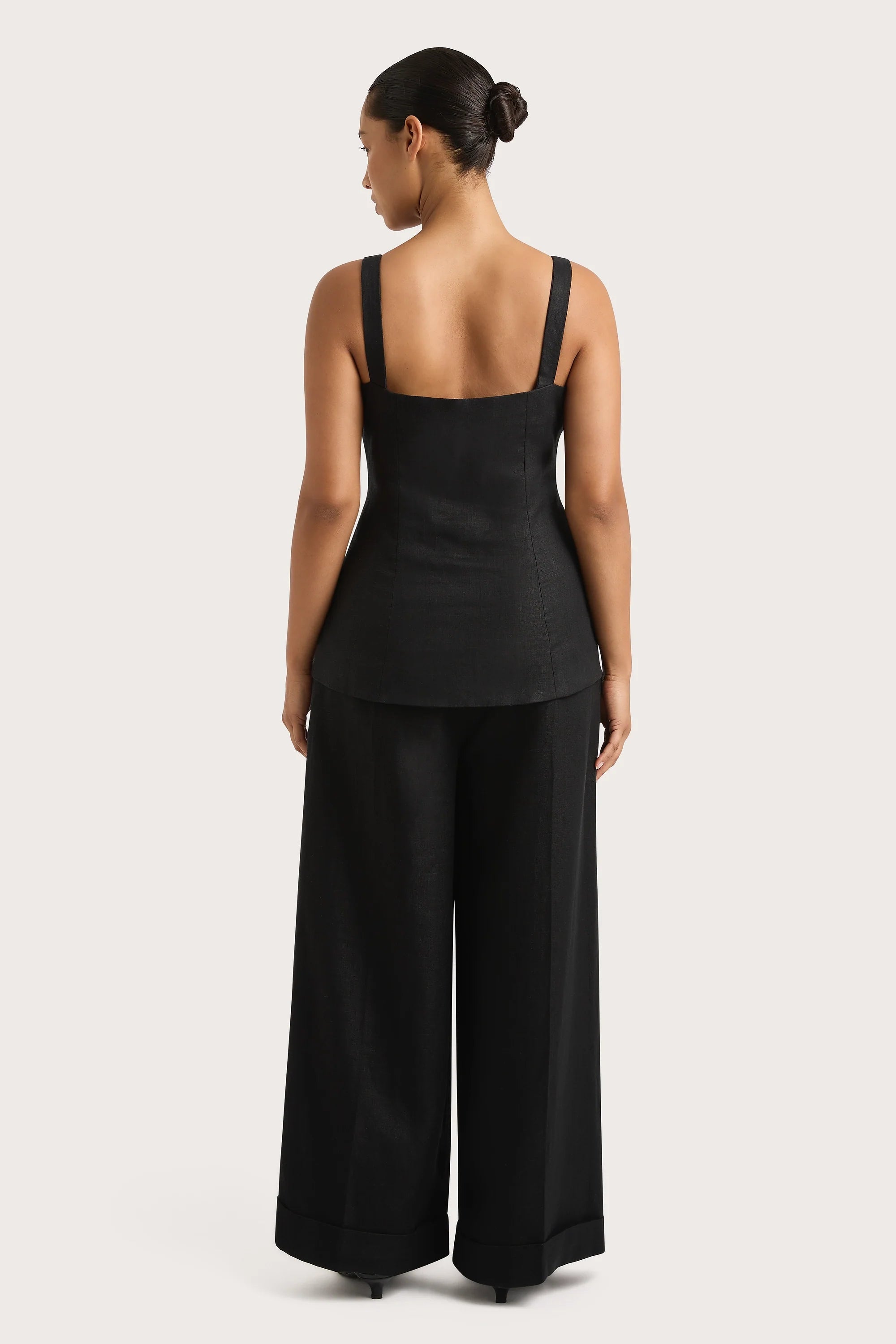 Corbiere Vest Black - Final Sale