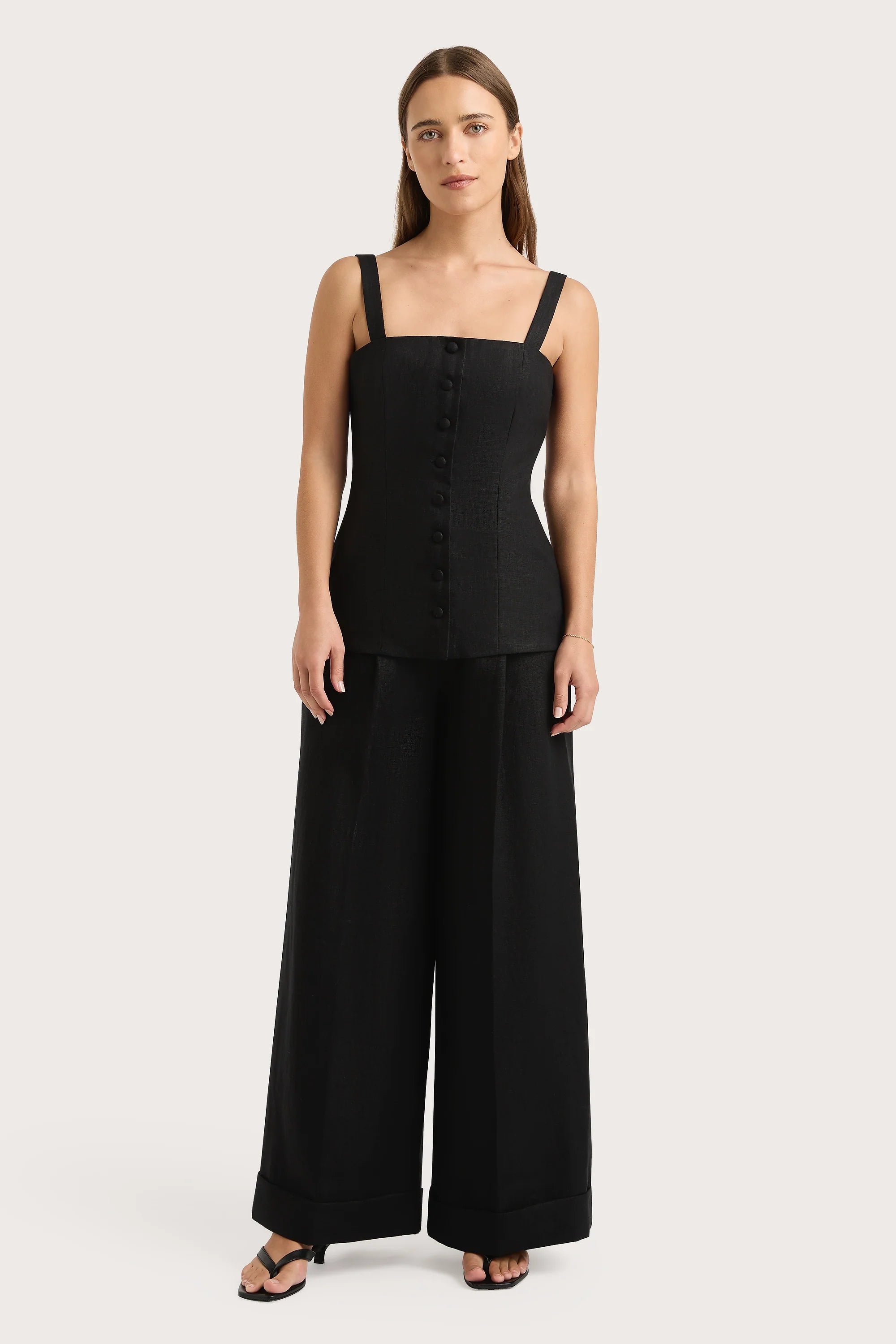 Corbiere Vest Black - Final Sale
