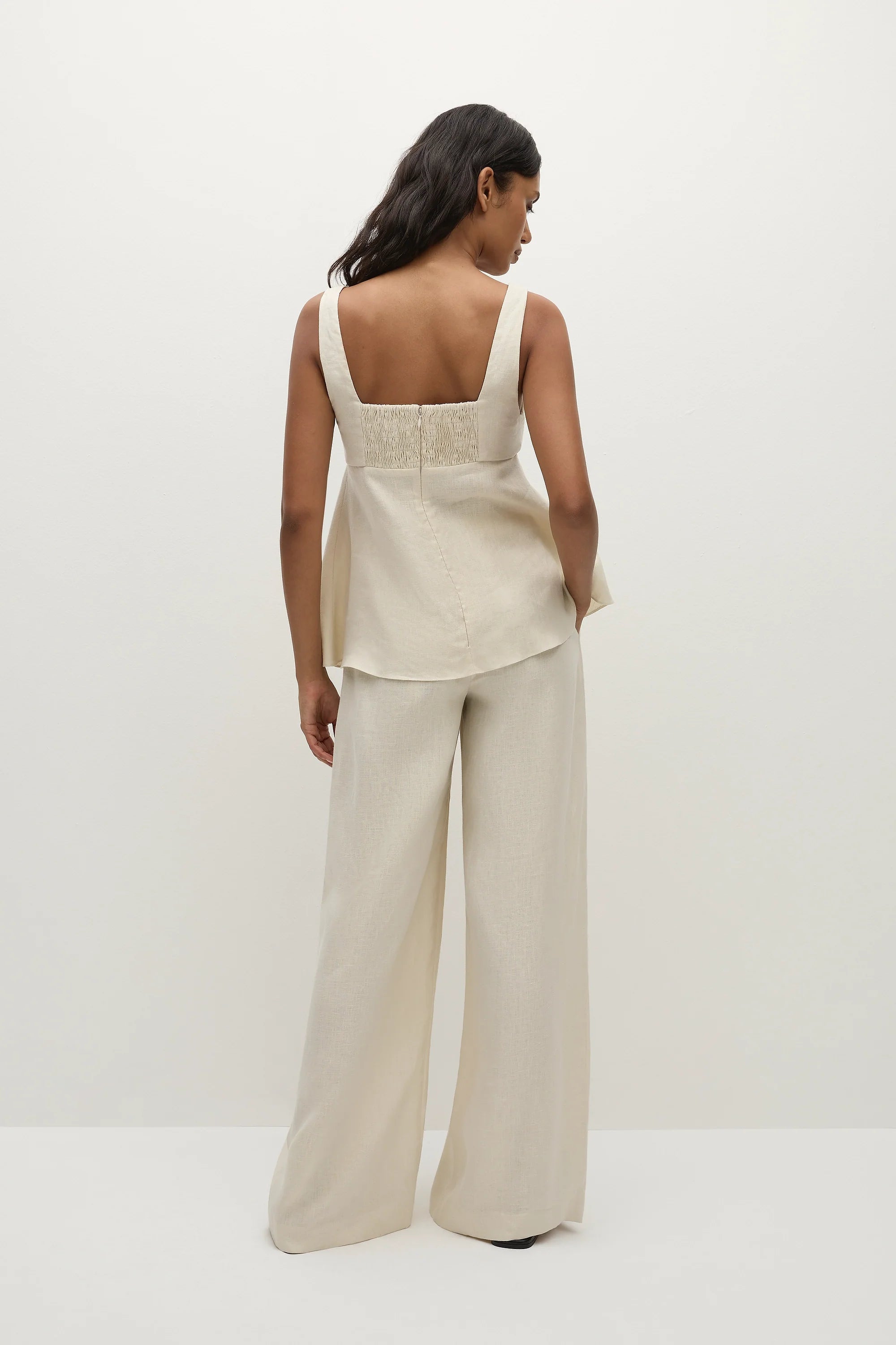 Sofia Trouser Ecru
