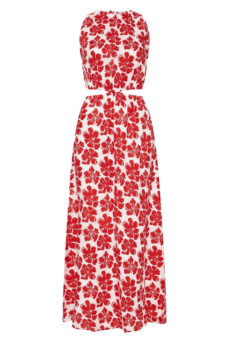 Trapani Midi Dress La Presa Floral Print - Final Sale