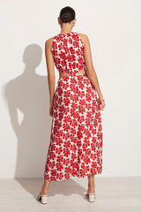 Trapani Midi Dress La Presa Floral Print - Final Sale