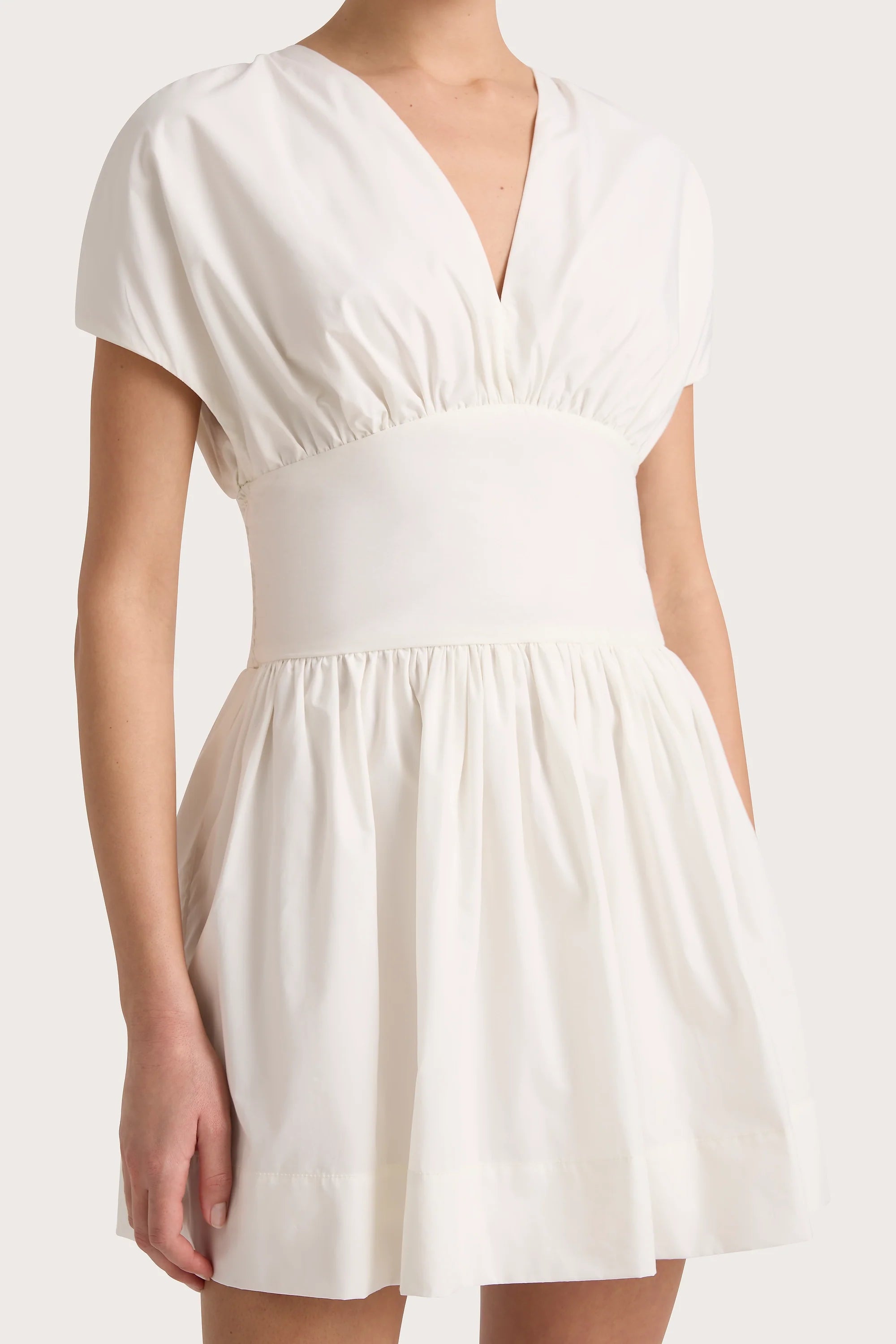 Auve Mini Dress White - Final Sale