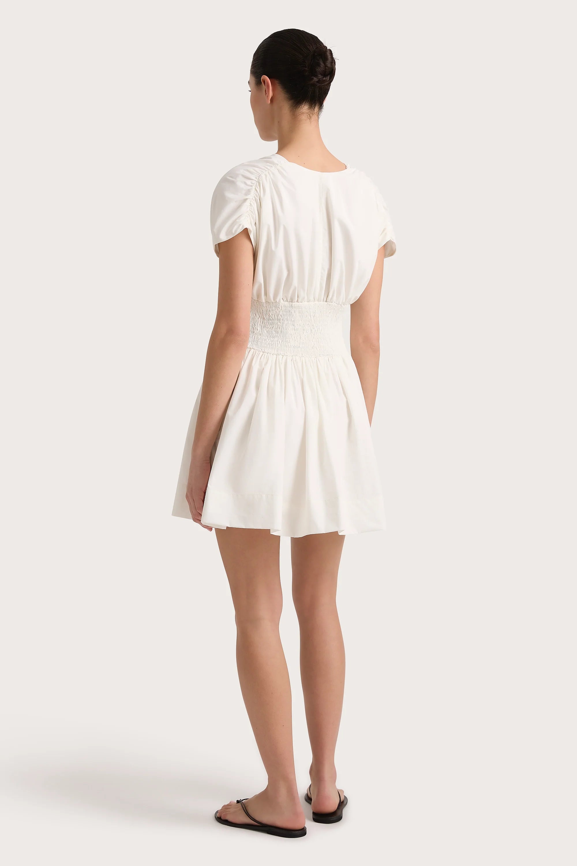 Auve Mini Dress White - Final Sale