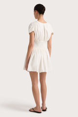 Auve Mini Dress White - Final Sale