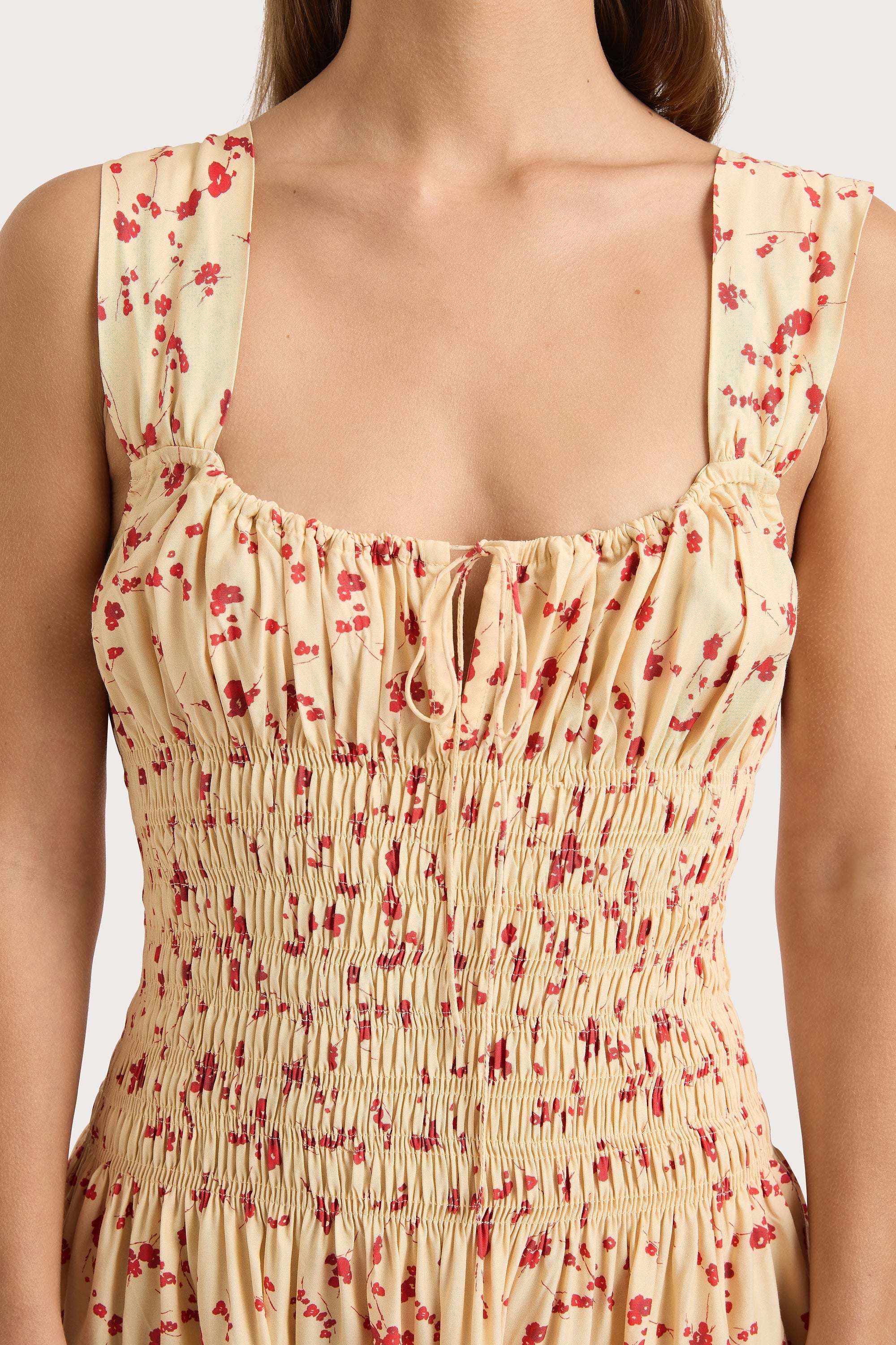 Yerres Mini Dress Blossom Yellow - Final Sale