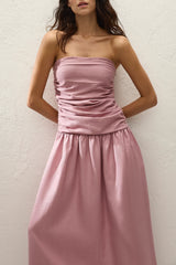 Sacha Maxi Dress Dusty Mauve - Final Sale