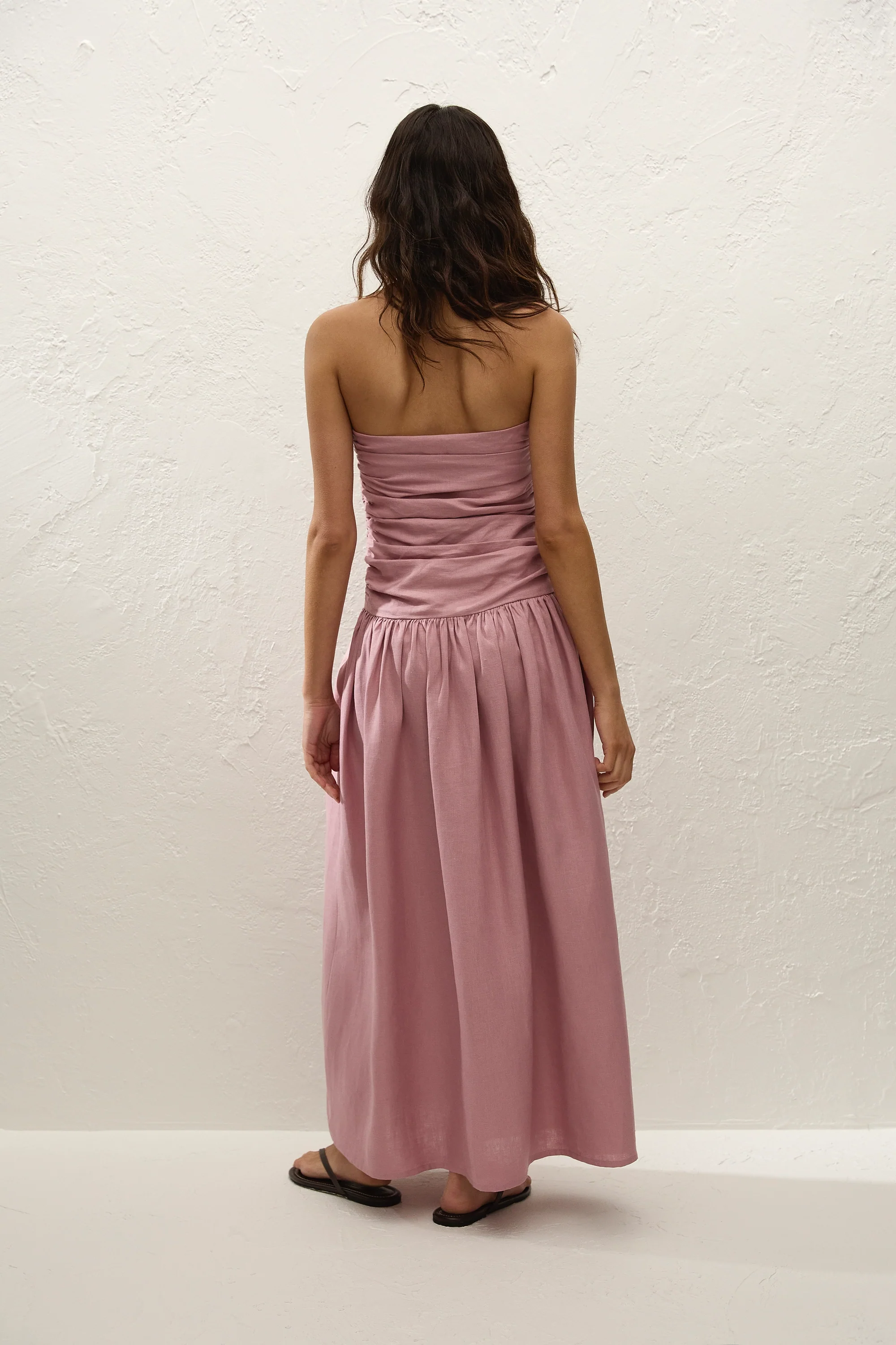 Sacha Maxi Dress Dusty Mauve - Final Sale
