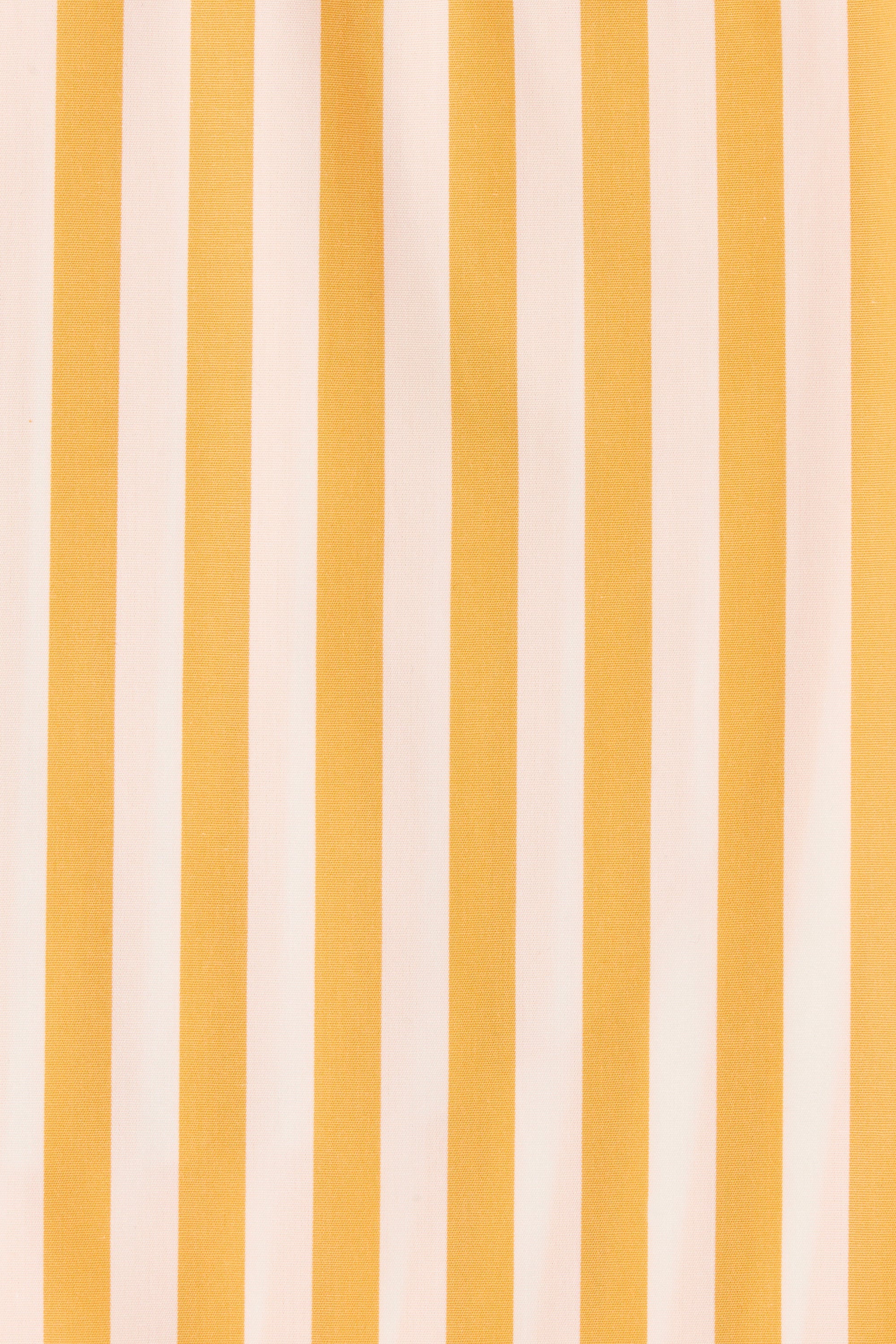 Ermita Midi Dress Orozco Stripe Mustard - Final Sale