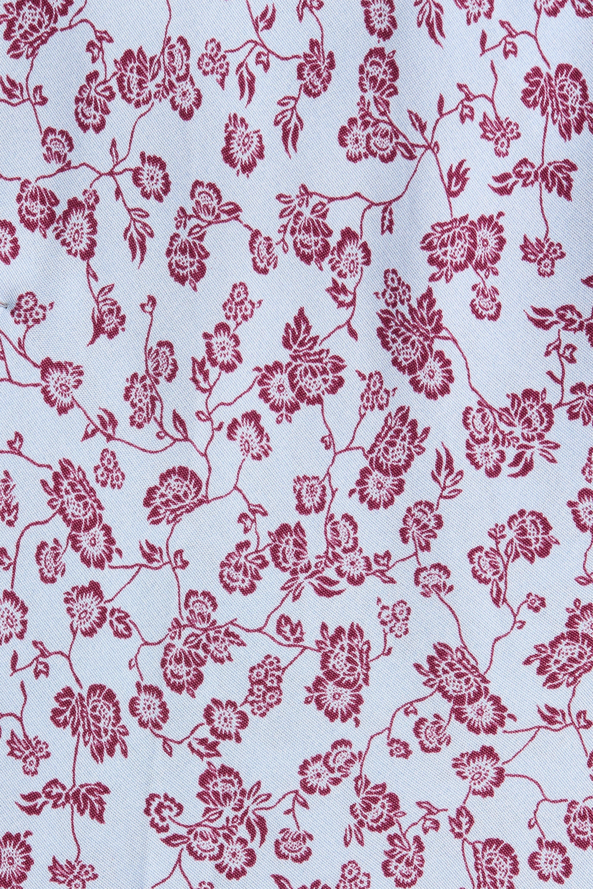 Aurelia Midi Dress Amaryllis Floral Blue - Final Sale