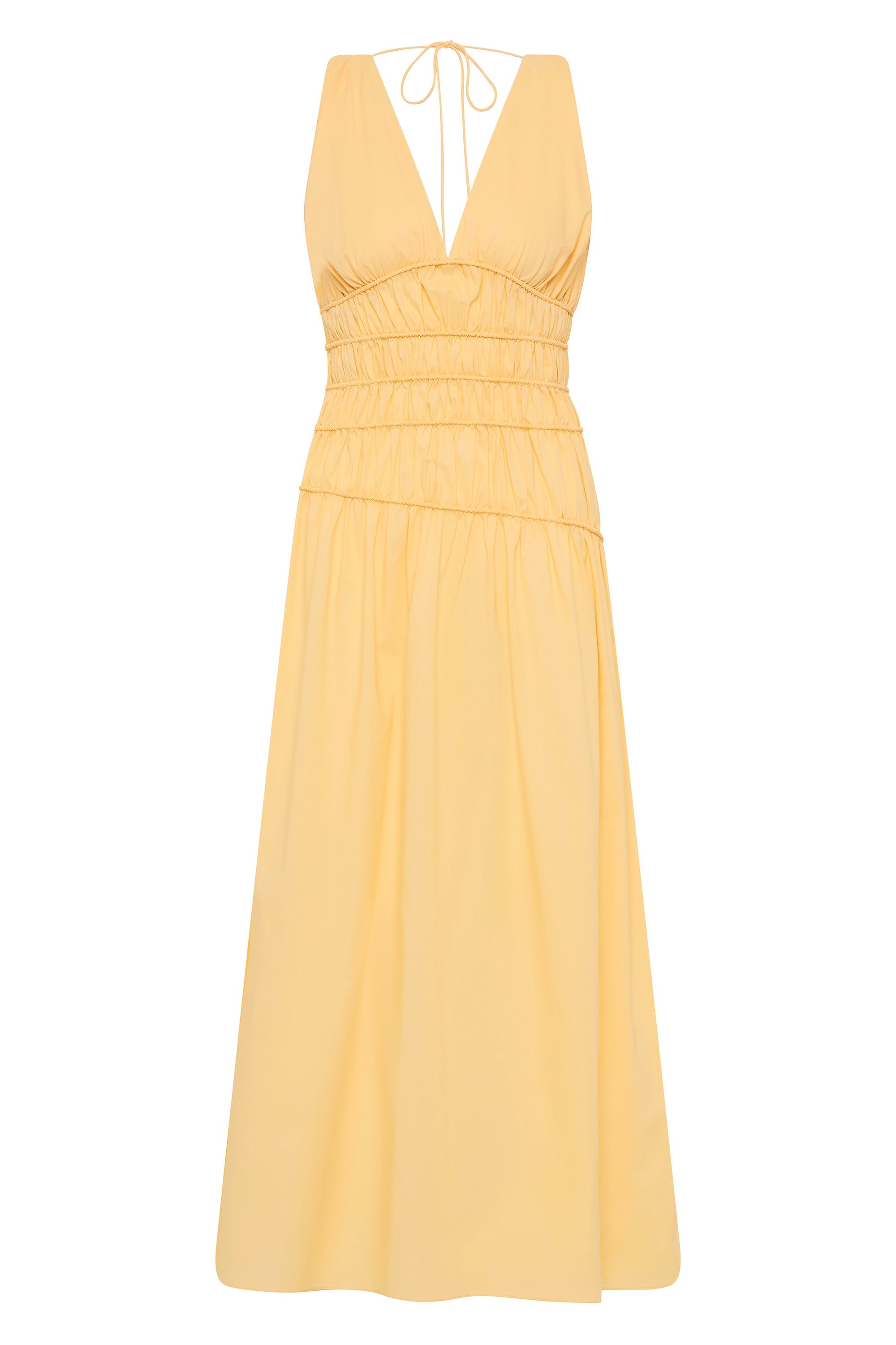 Saja Maxi Dress Banana - Final Sale