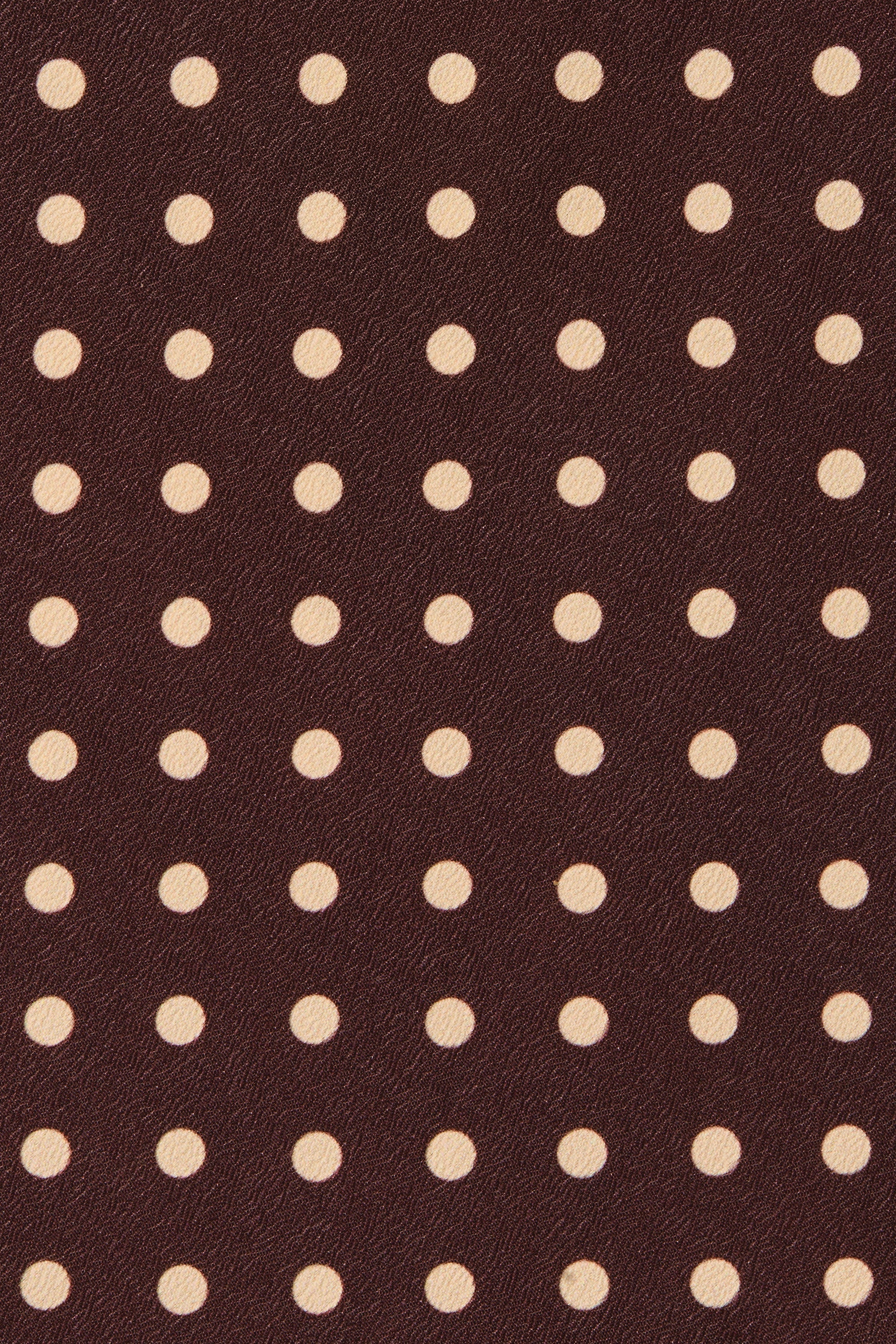 Rosa Maxi Dress Polkadot Chocolate Plum - Final Sale