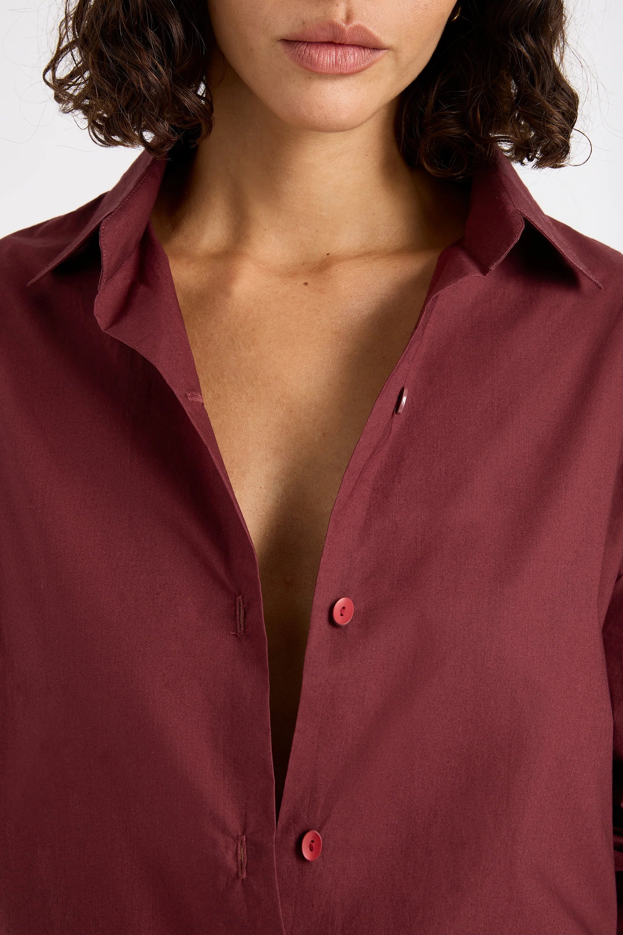 Vieste Shirt Bordeaux - Final Sale