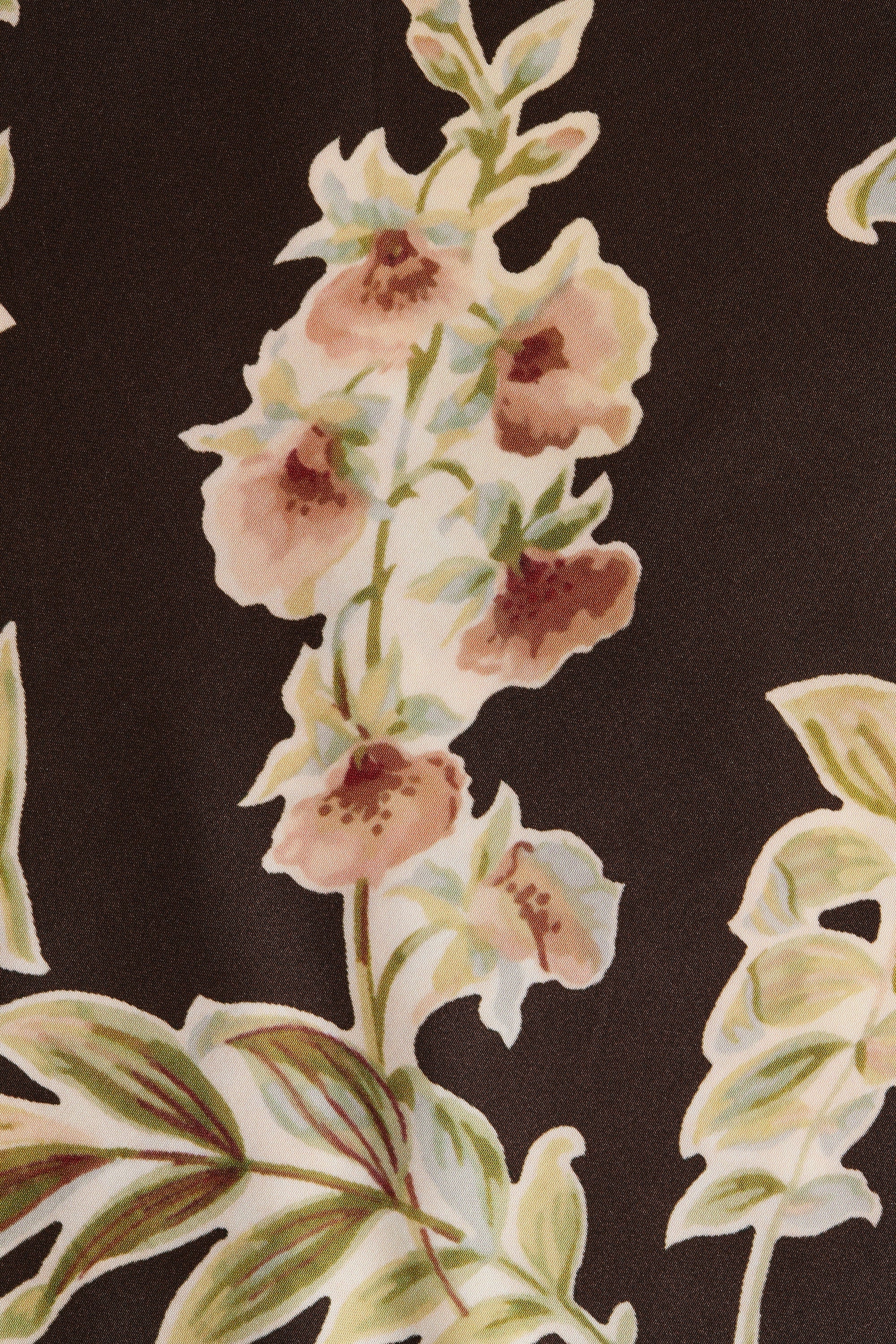 Faroe Maxi Dress Jardin Floral Chocolate - Final Sale