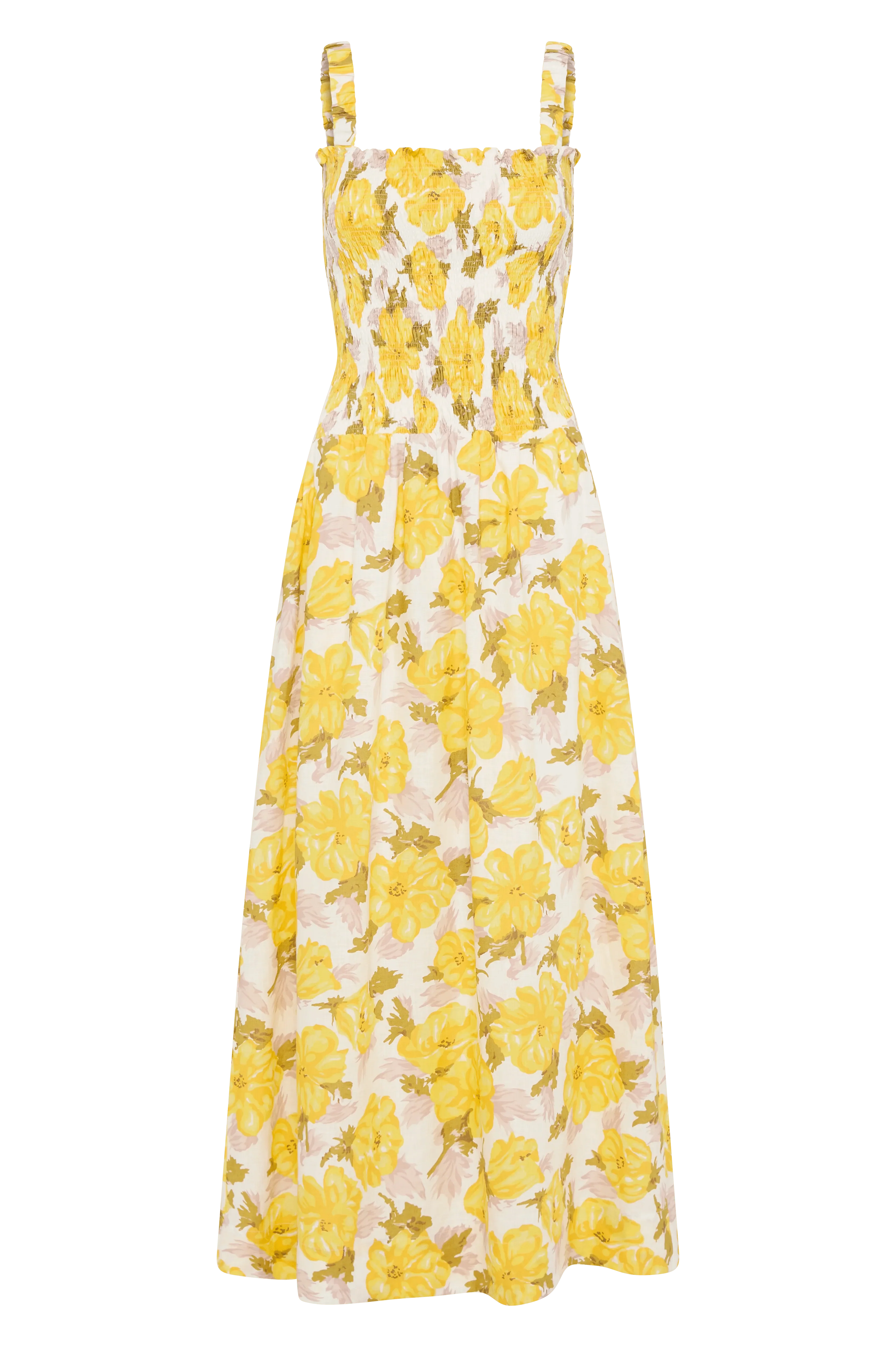 Messina Midi Dress Isadora Floral - Final Sale