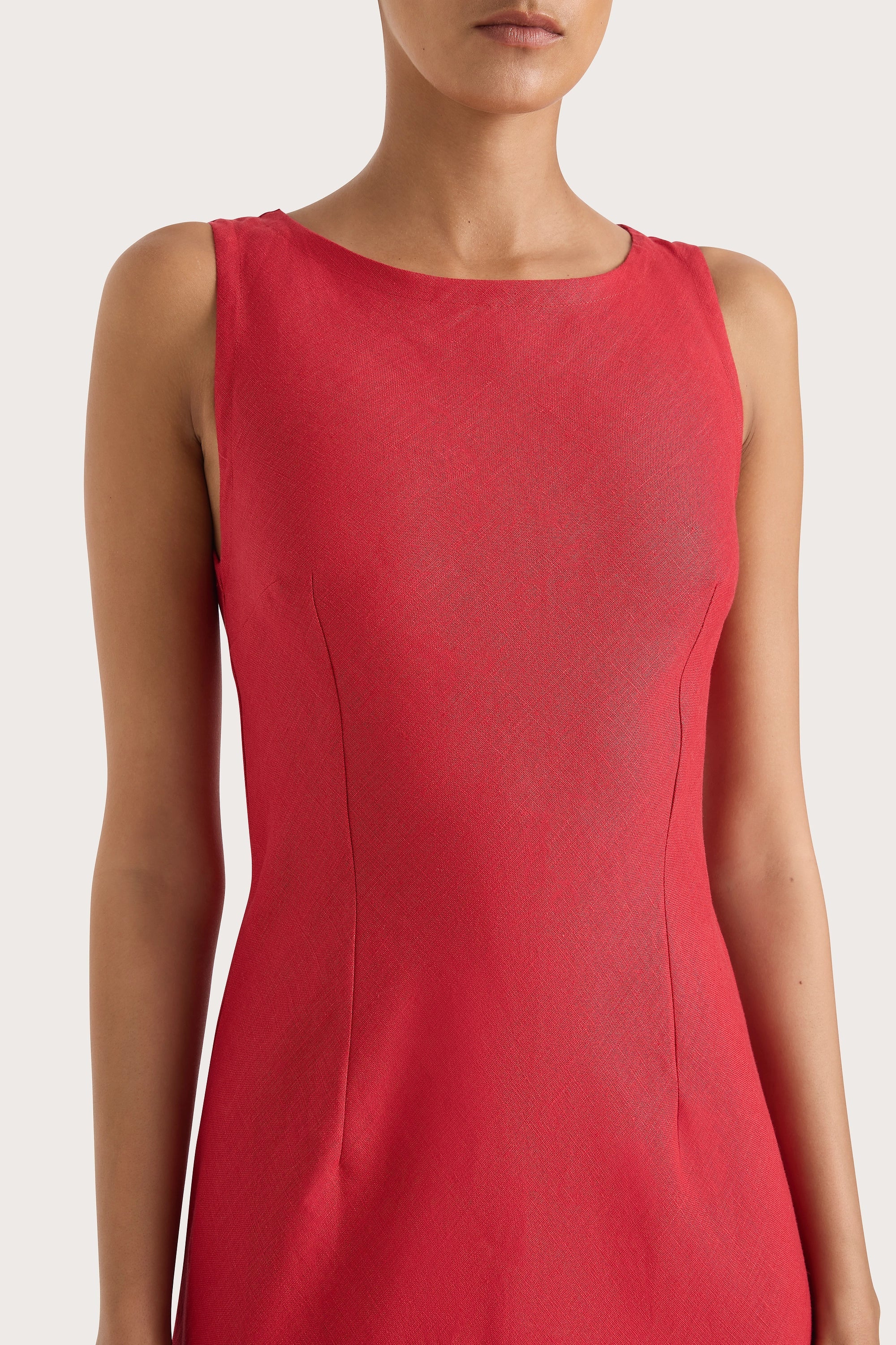Lydie Maxi Dress Red - Final Sale