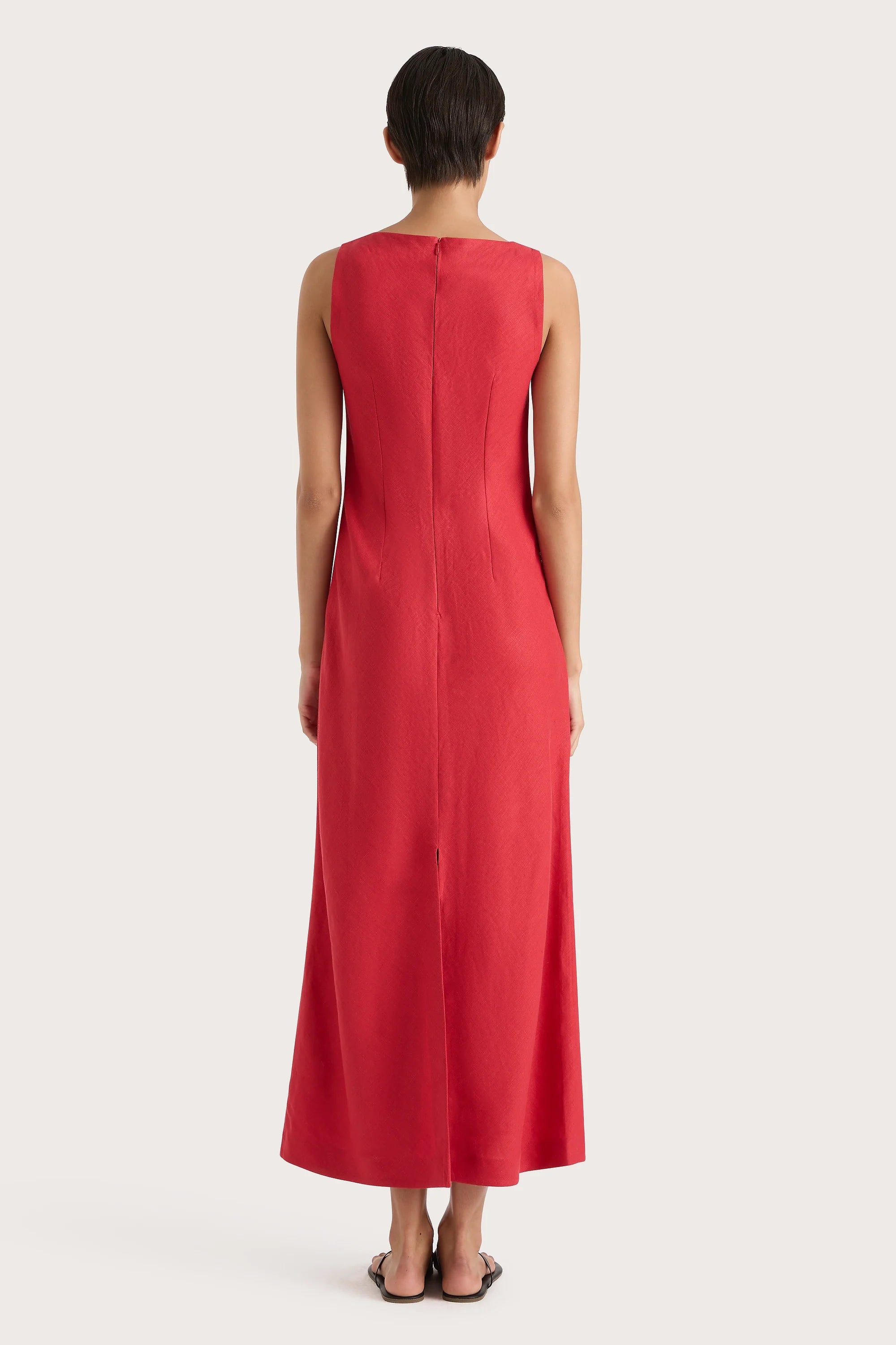 Lydie Maxi Dress Red - Final Sale