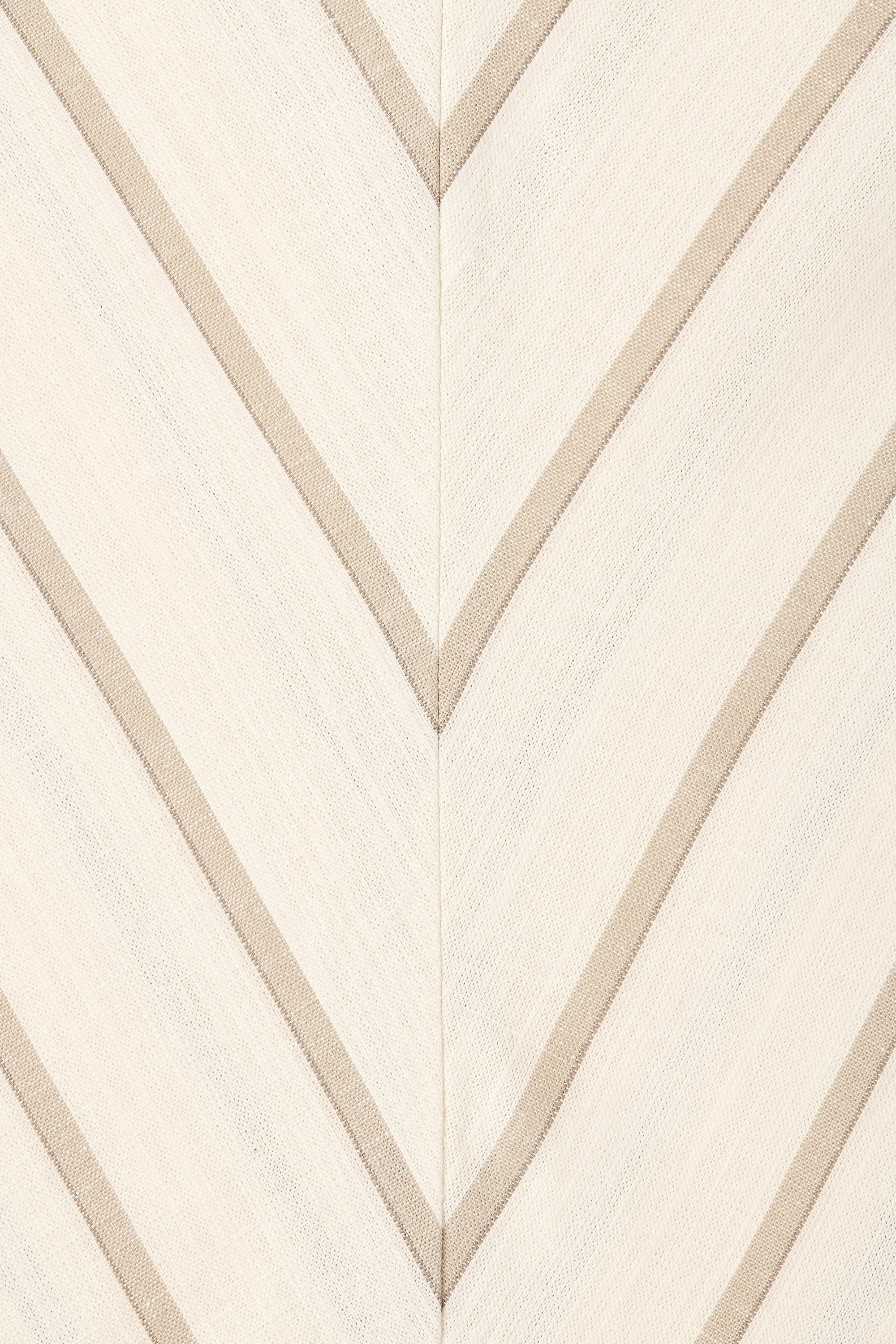 Marteret Stripe Midi Dress Shadow Stripe Butter - Final Sale