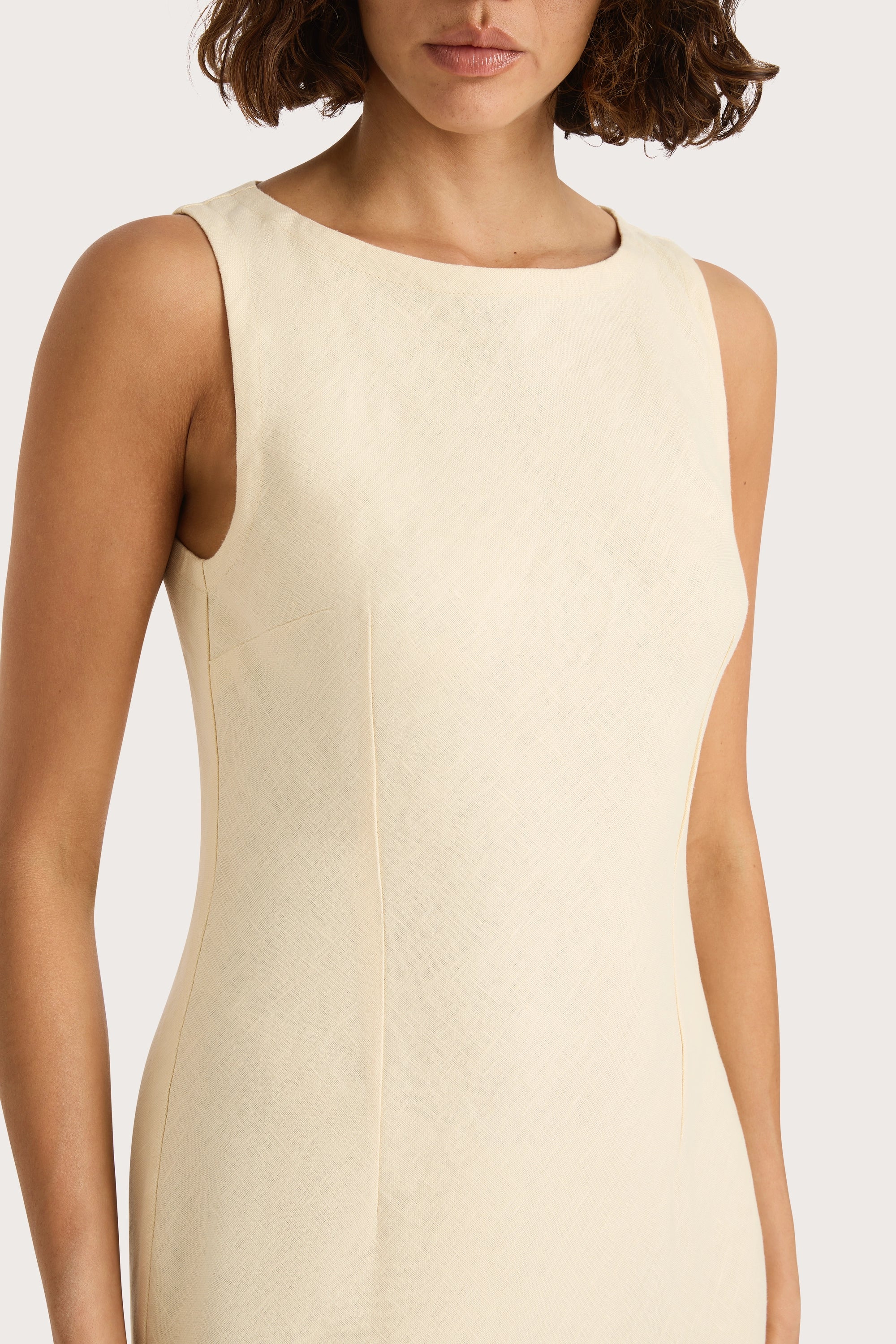 Lydie Maxi Dress Butter - Final Sale