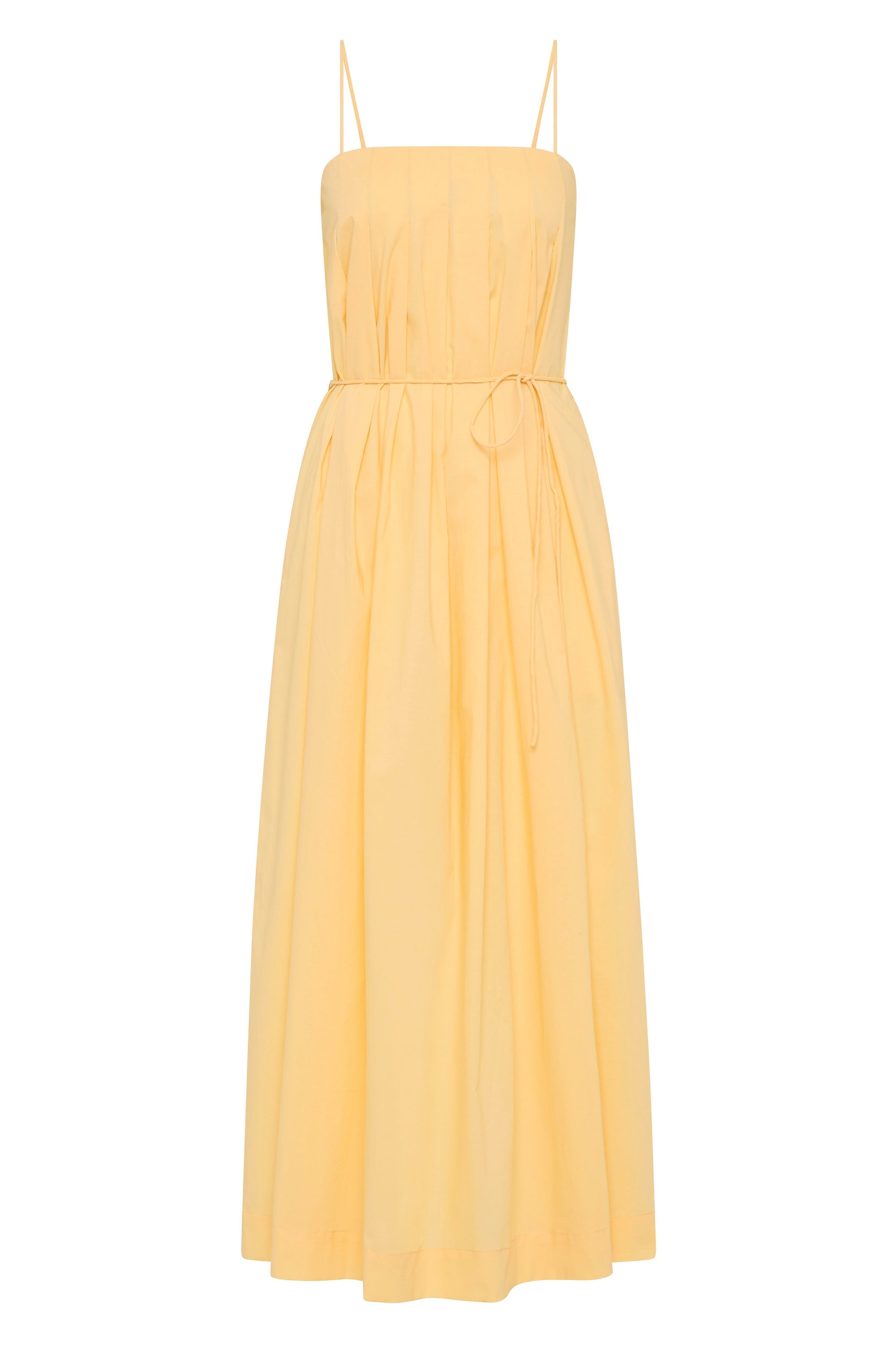 Lopez Midi Dress Banana - Final Sale