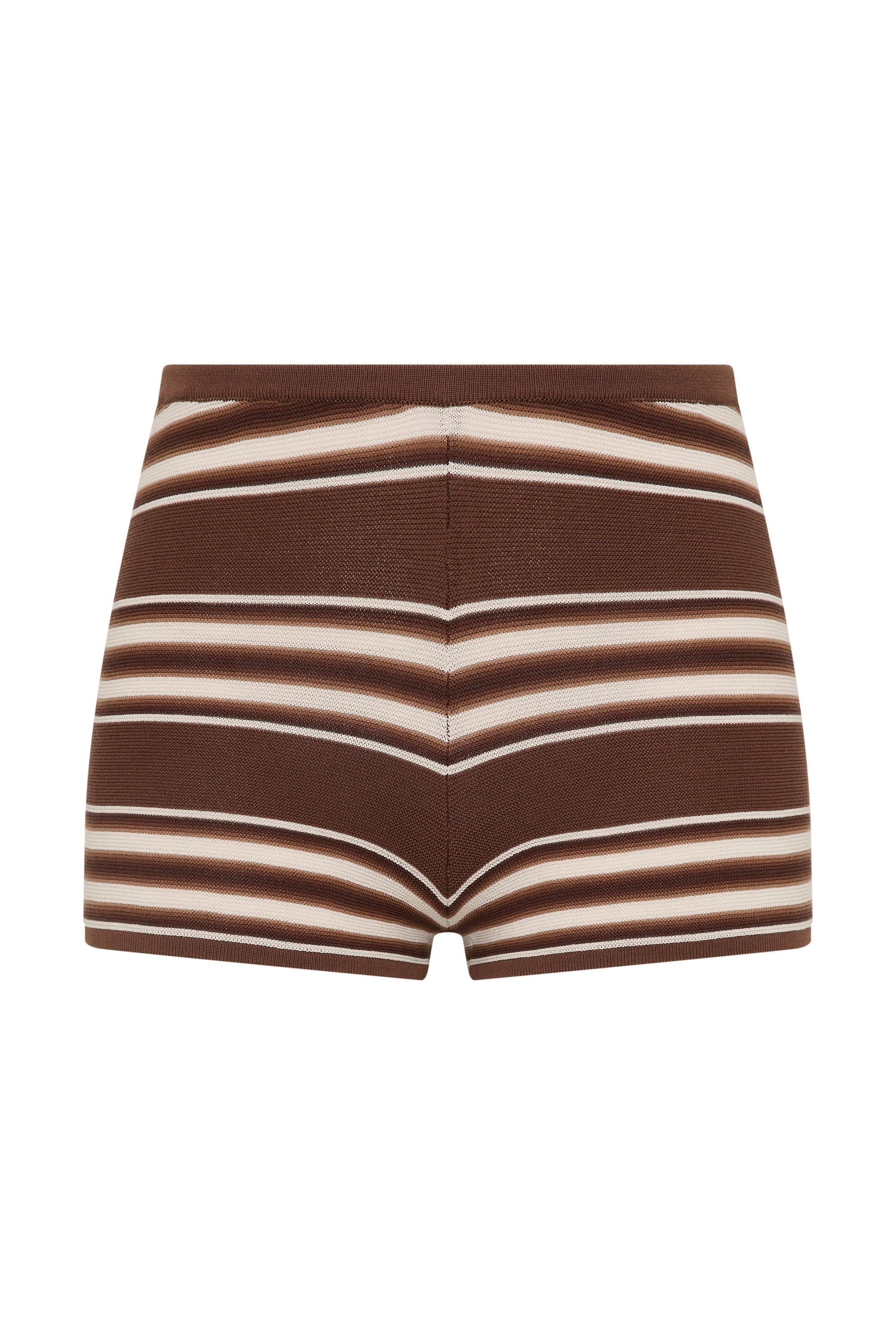 Playa Mini Short Ombre Stripe Macro Carob - Final Sale