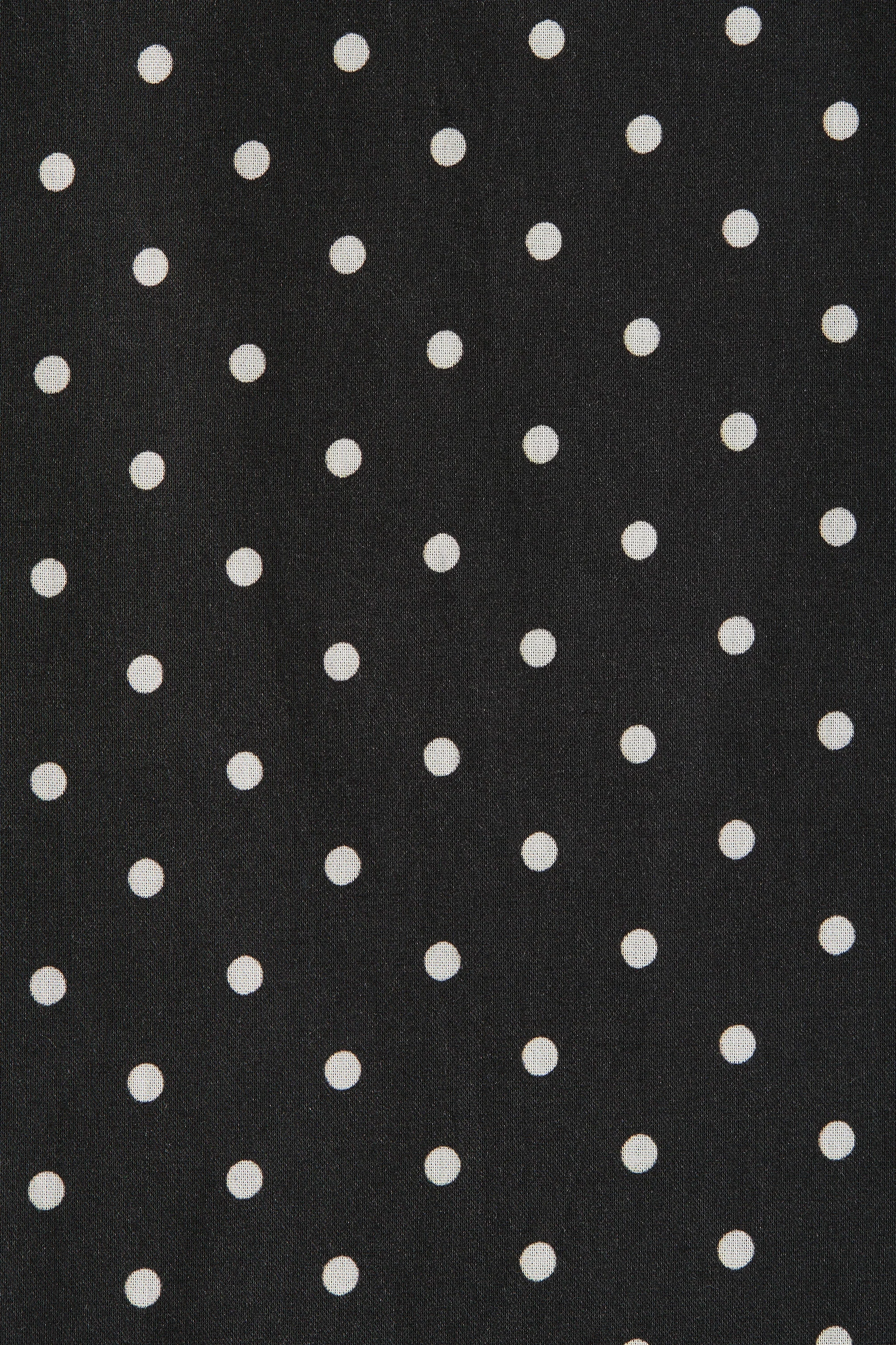 Iria Capri Pant Lola Polka Dot Black Cream