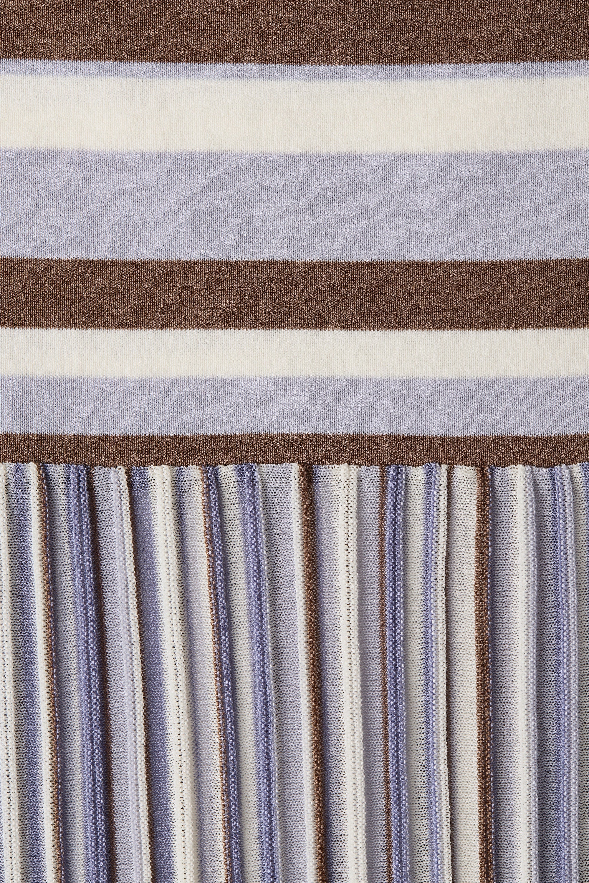 Citara Skirt Pale Blue Stripe - Final Sale