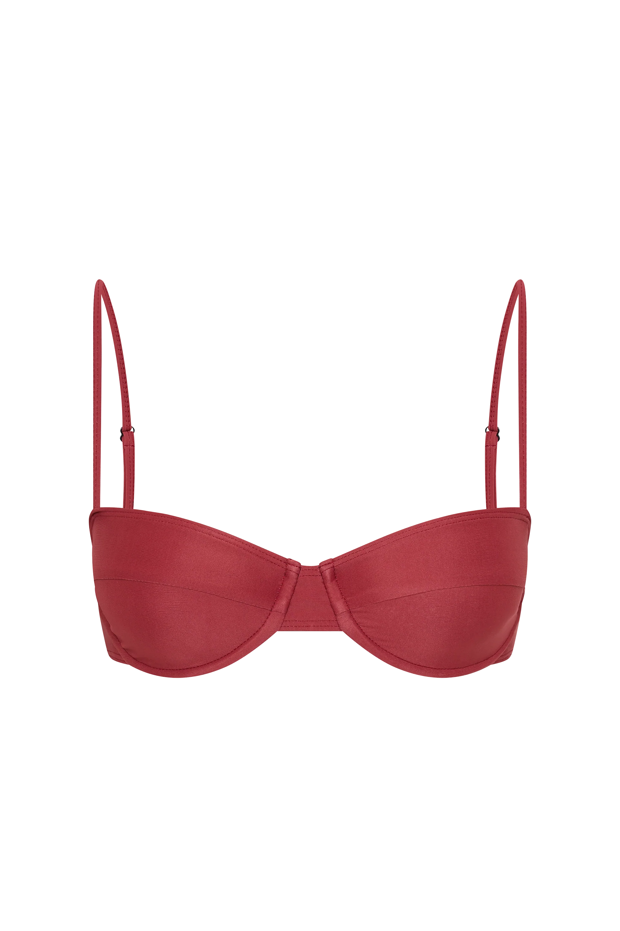 Farrah Bikini Top Wine - Final Sale