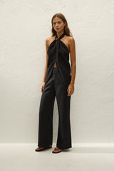 Biba Halter Top Black - Final Sale
