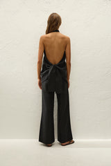 Biba Halter Top Black - Final Sale