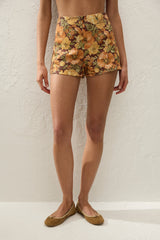 Lila Mini Short Camellia