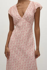 Esson Midi Dress Sakura Floral - Final Sale