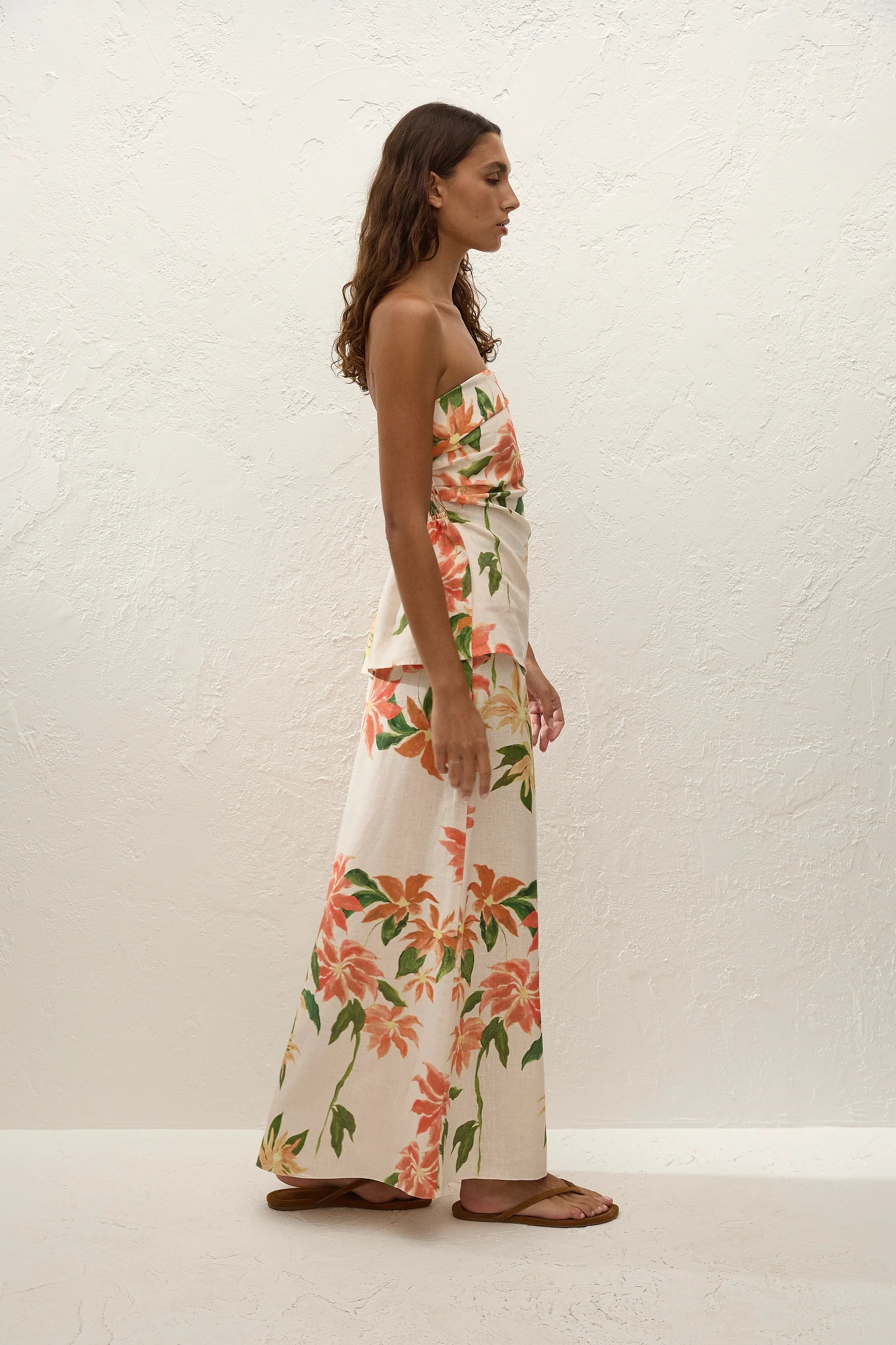 Martina Maxi Skirt Jardines Floral - Final Sale